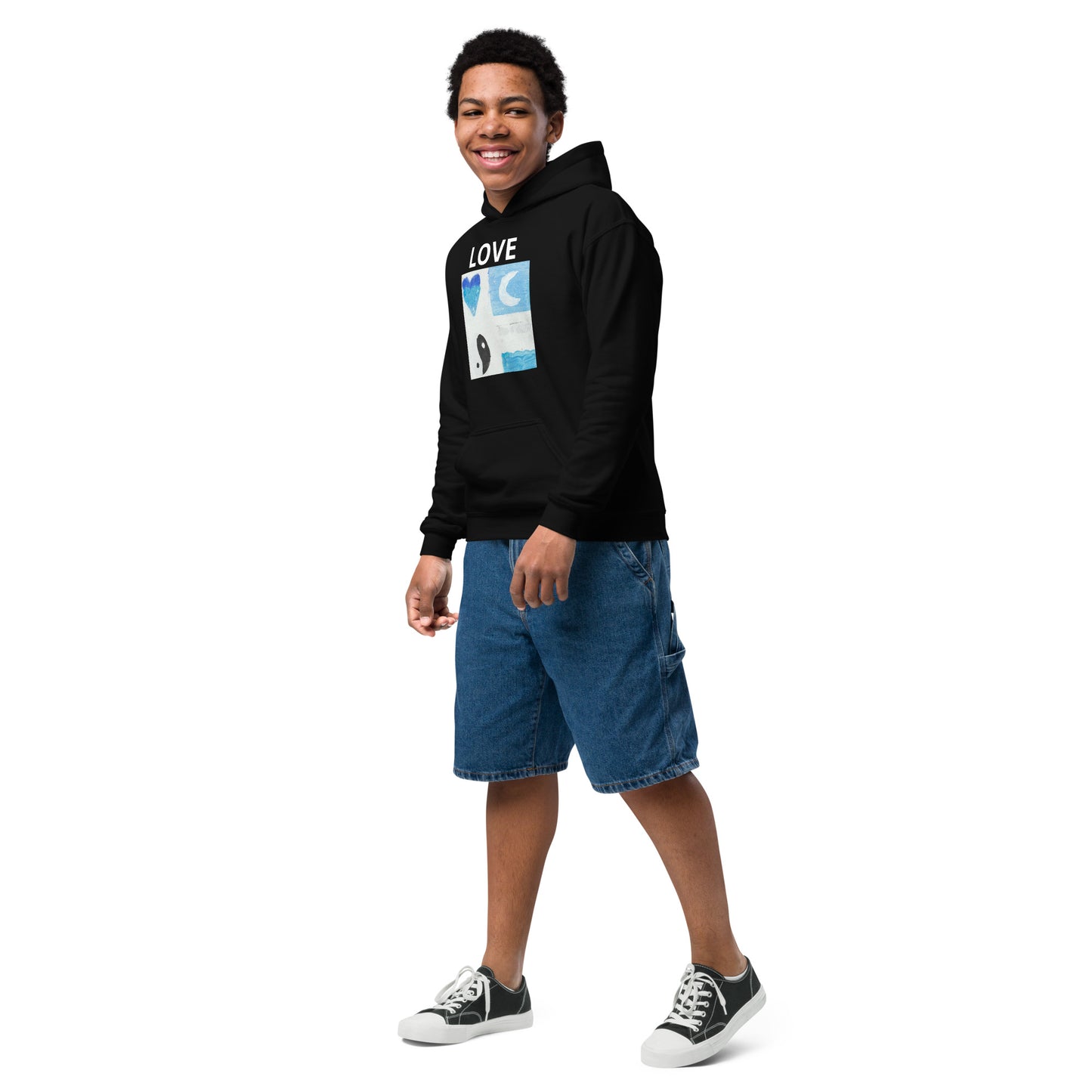 LOVE By ZOEY Youth heavy blend hoodie
