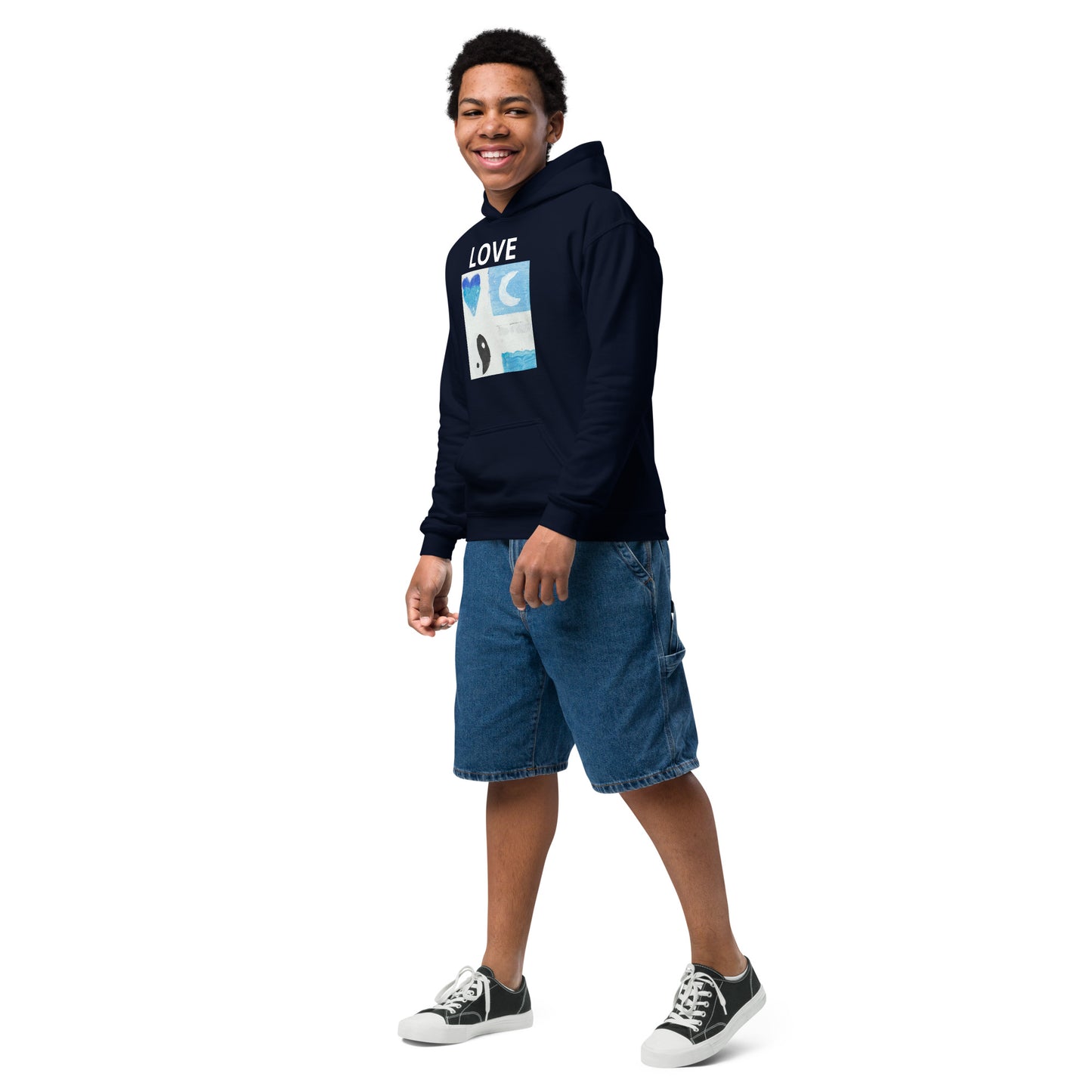 LOVE By ZOEY Youth heavy blend hoodie
