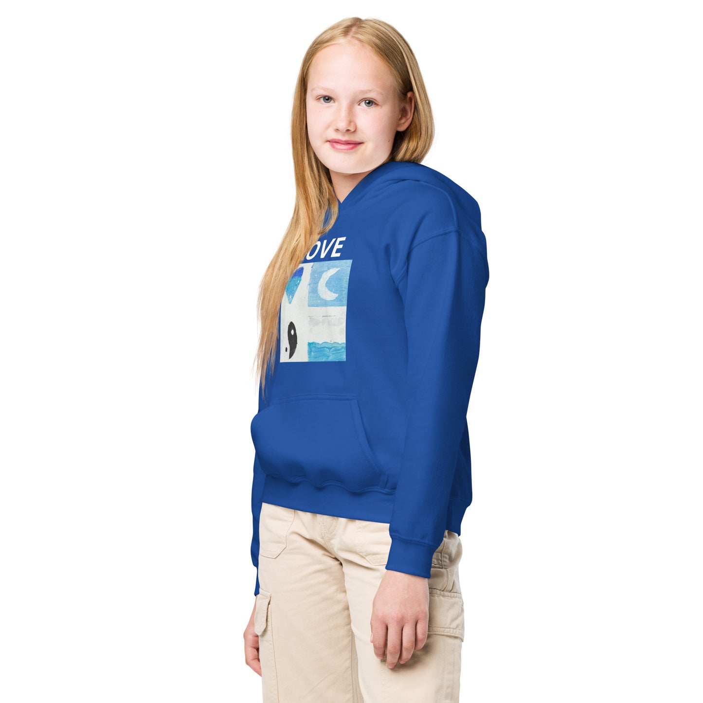 LOVE By ZOEY Youth heavy blend hoodie