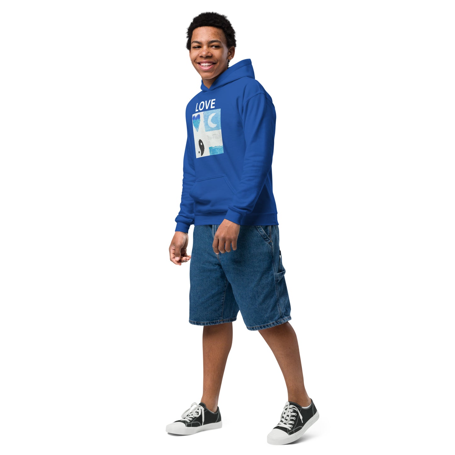 LOVE By ZOEY Youth heavy blend hoodie