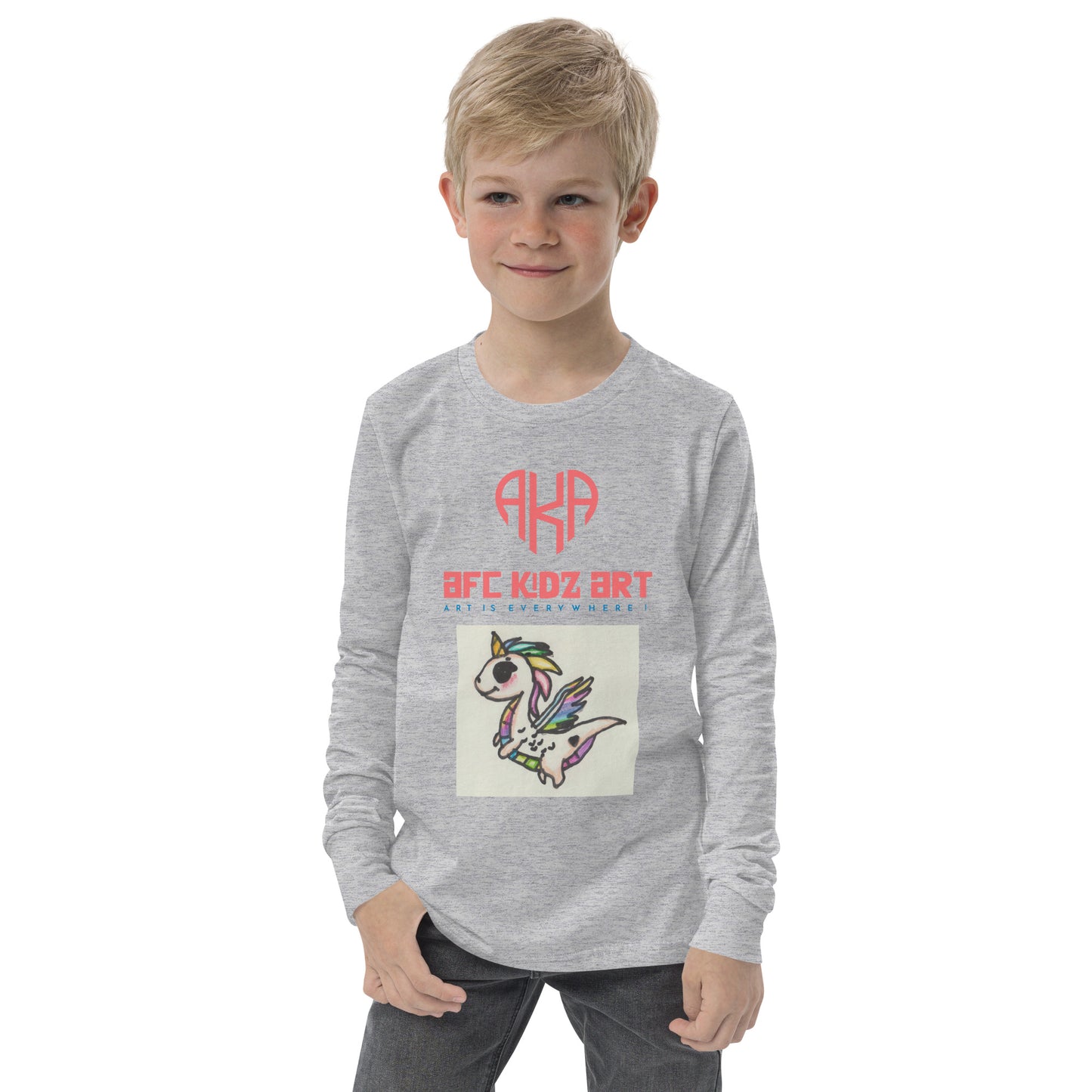 AKA™ SANJ™ Flamer Youth long sleeve tee