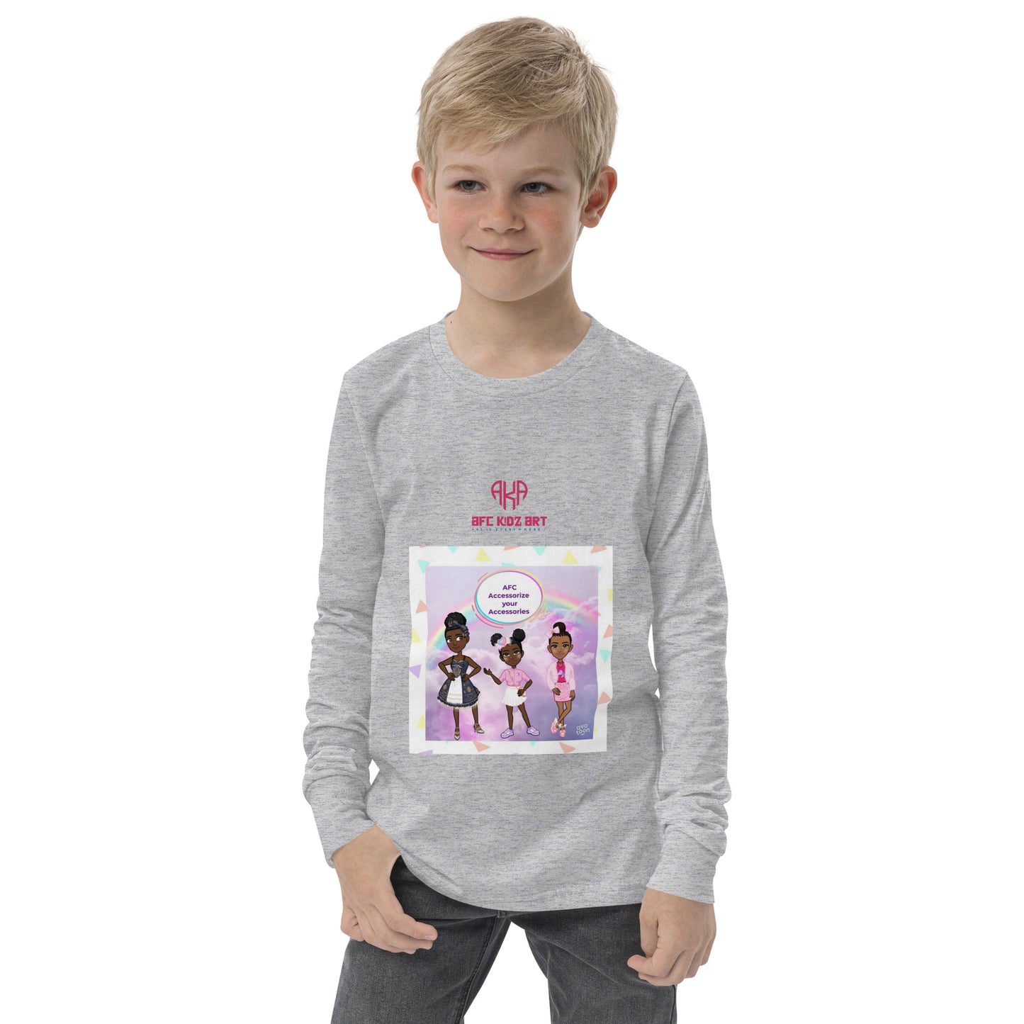 AFC Kidz Art™ Presents AYA™ Limited Edition Youth long sleeve tee