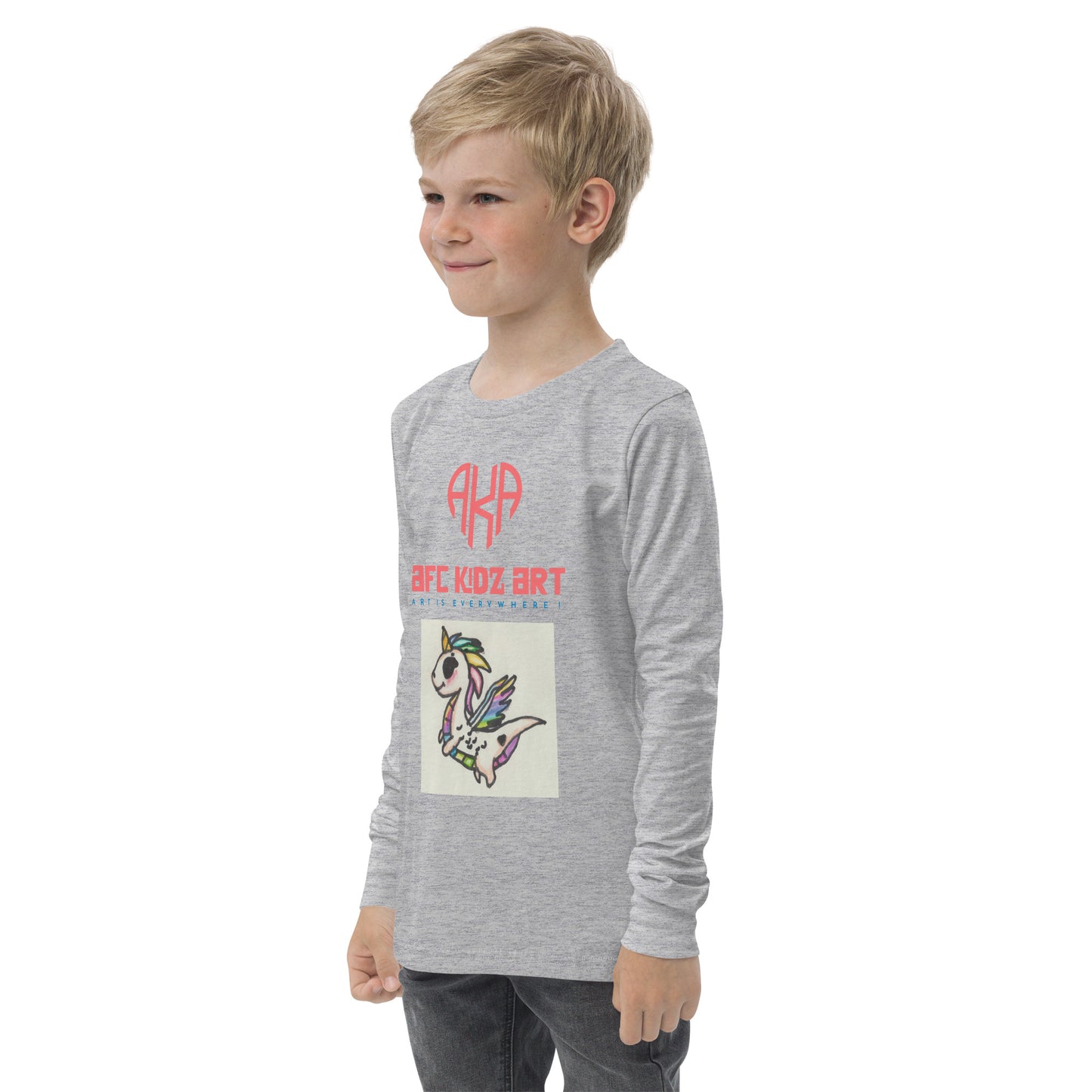 AKA™ SANJ™ Flamer Youth long sleeve tee