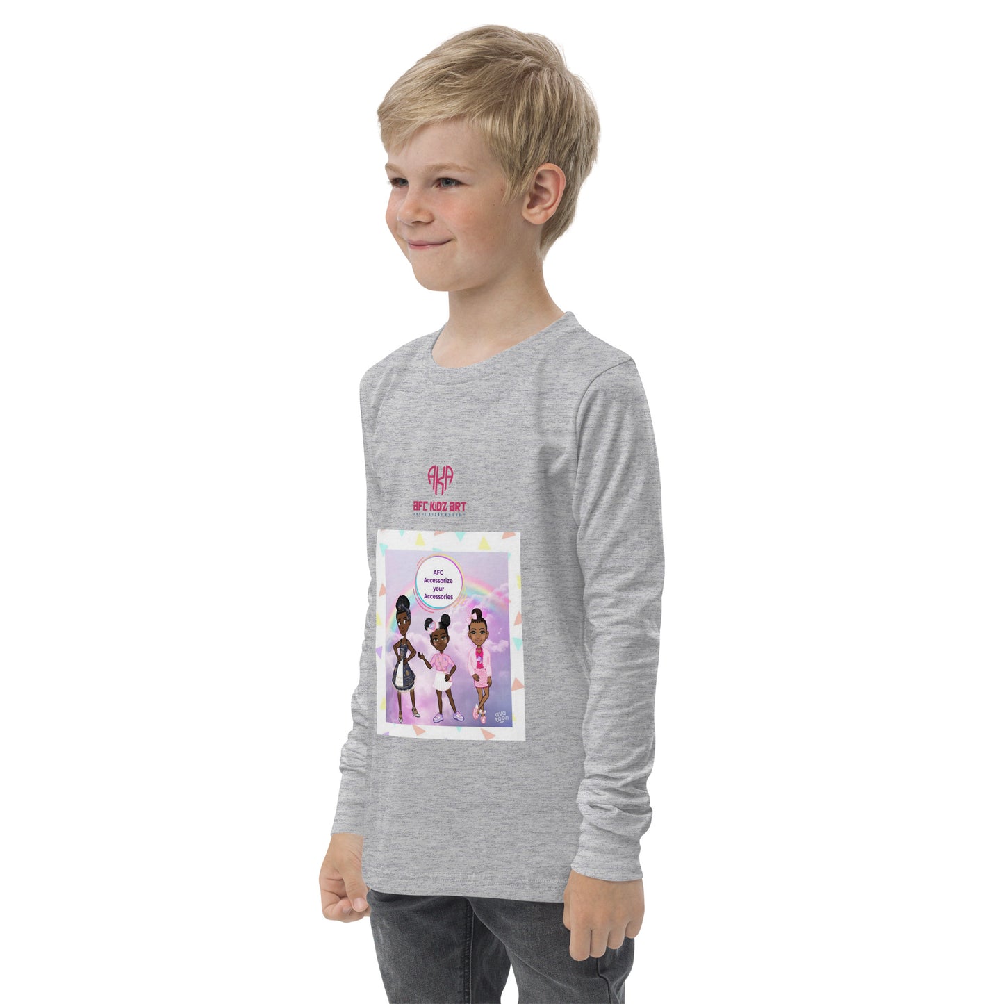 AFC Kidz Art™ Presents AYA™ Limited Edition Youth long sleeve tee
