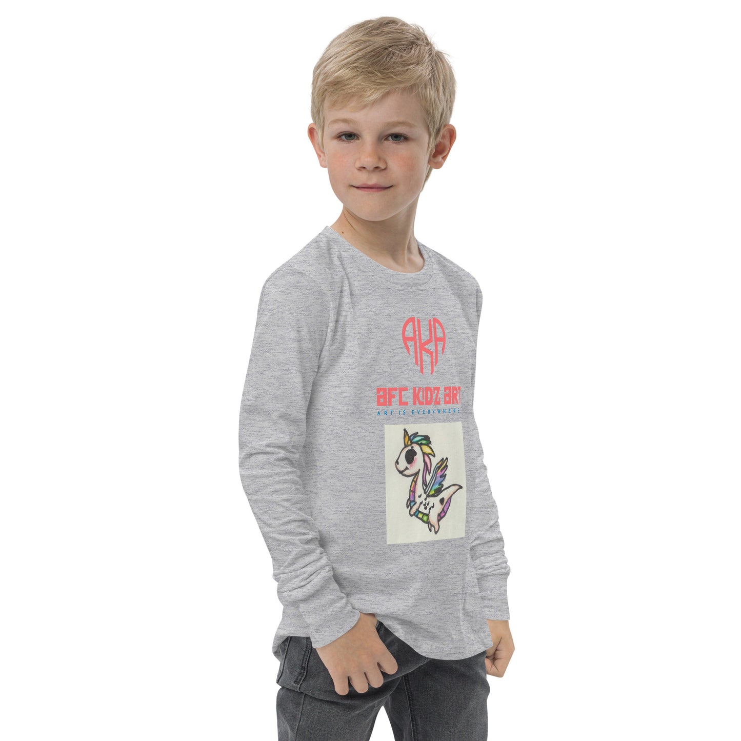 AKA™ SANJ™ Flamer Youth long sleeve tee