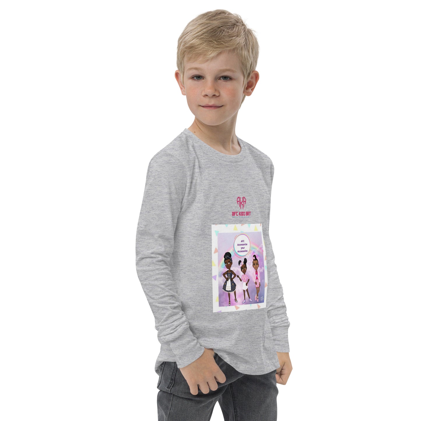 AFC Kidz Art™ Presents AYA™ Limited Edition Youth long sleeve tee