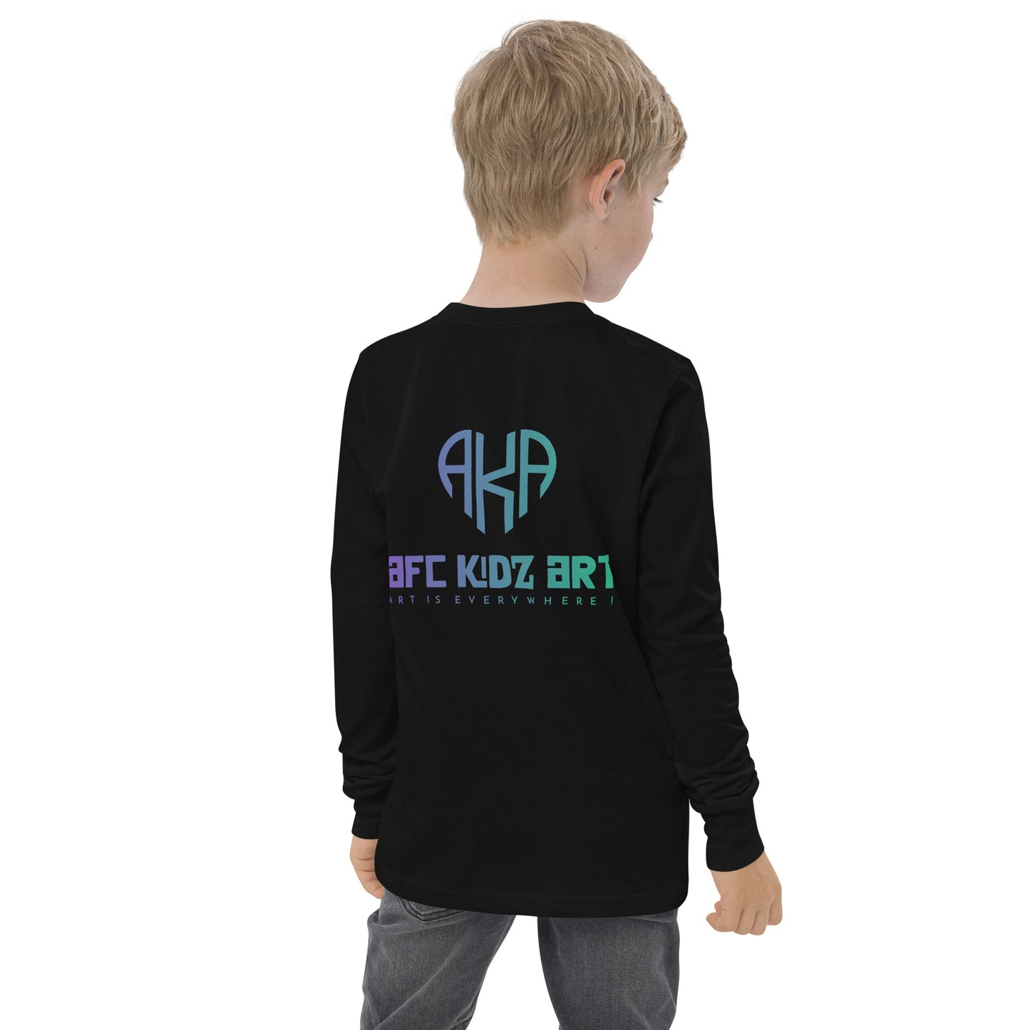 Astroverse By Amira AF Youth long sleeve tee