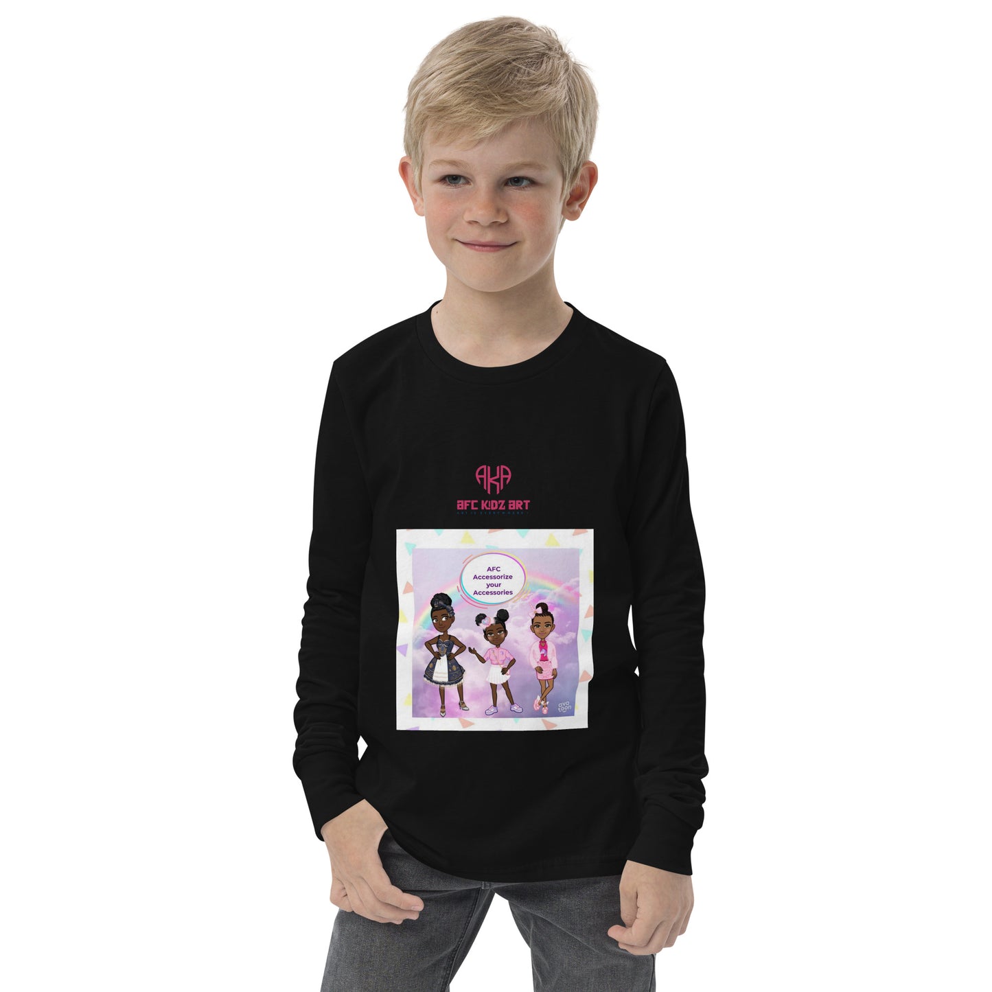 AFC Kidz Art™ Presents AYA™ Limited Edition Youth long sleeve tee