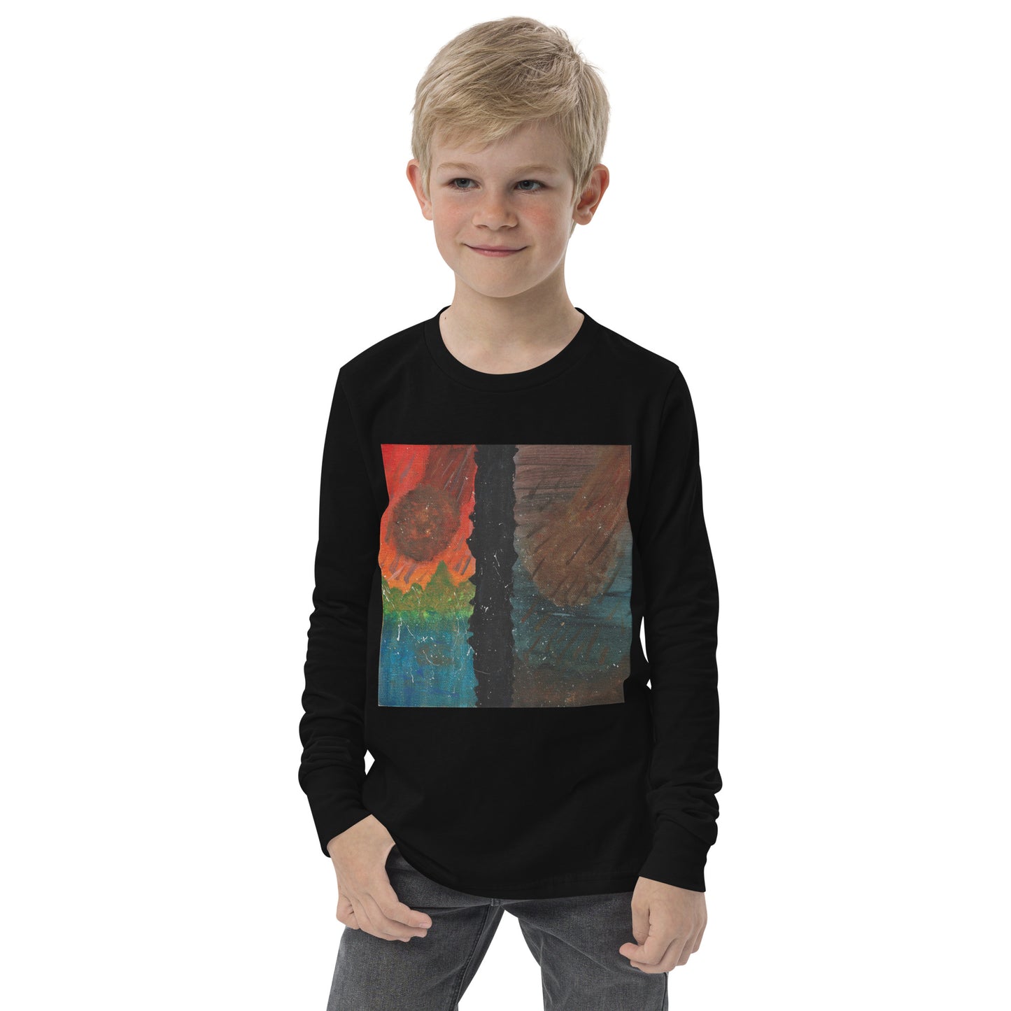 Astroverse By Amira AF Youth long sleeve tee