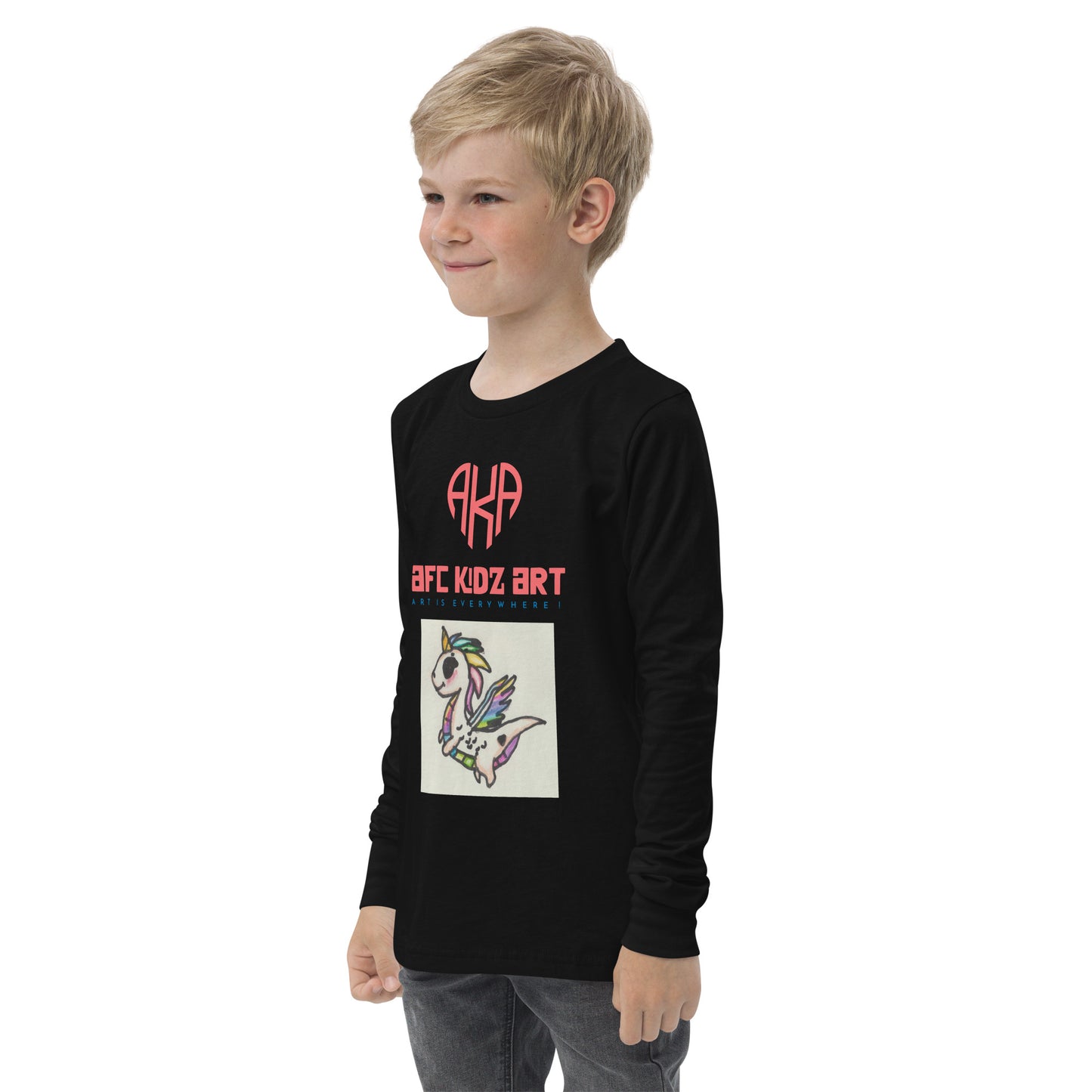 AKA™ SANJ™ Flamer Youth long sleeve tee