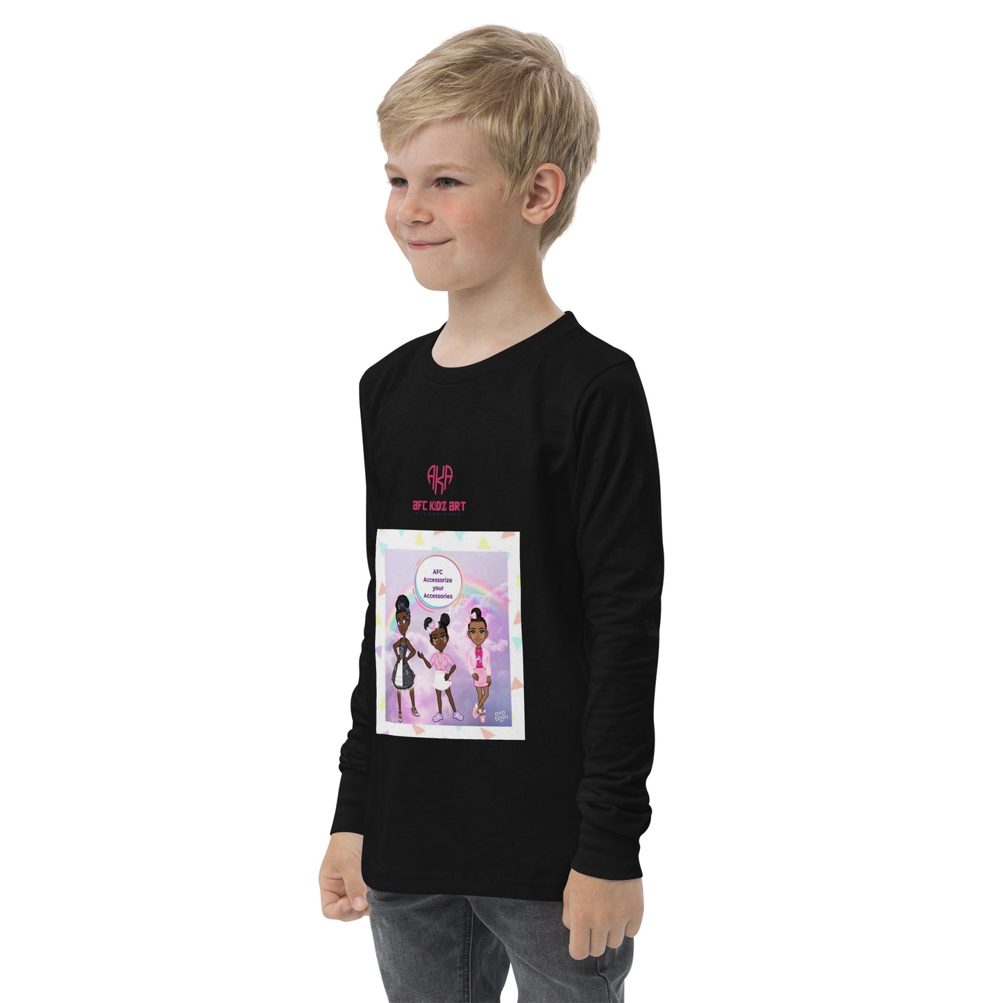 AFC Kidz Art™ Presents AYA™ Limited Edition Youth long sleeve tee