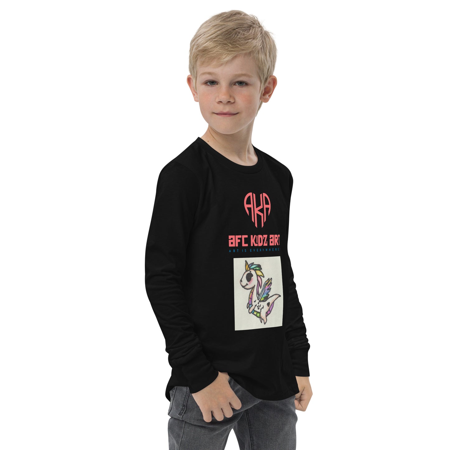 AKA™ SANJ™ Flamer Youth long sleeve tee