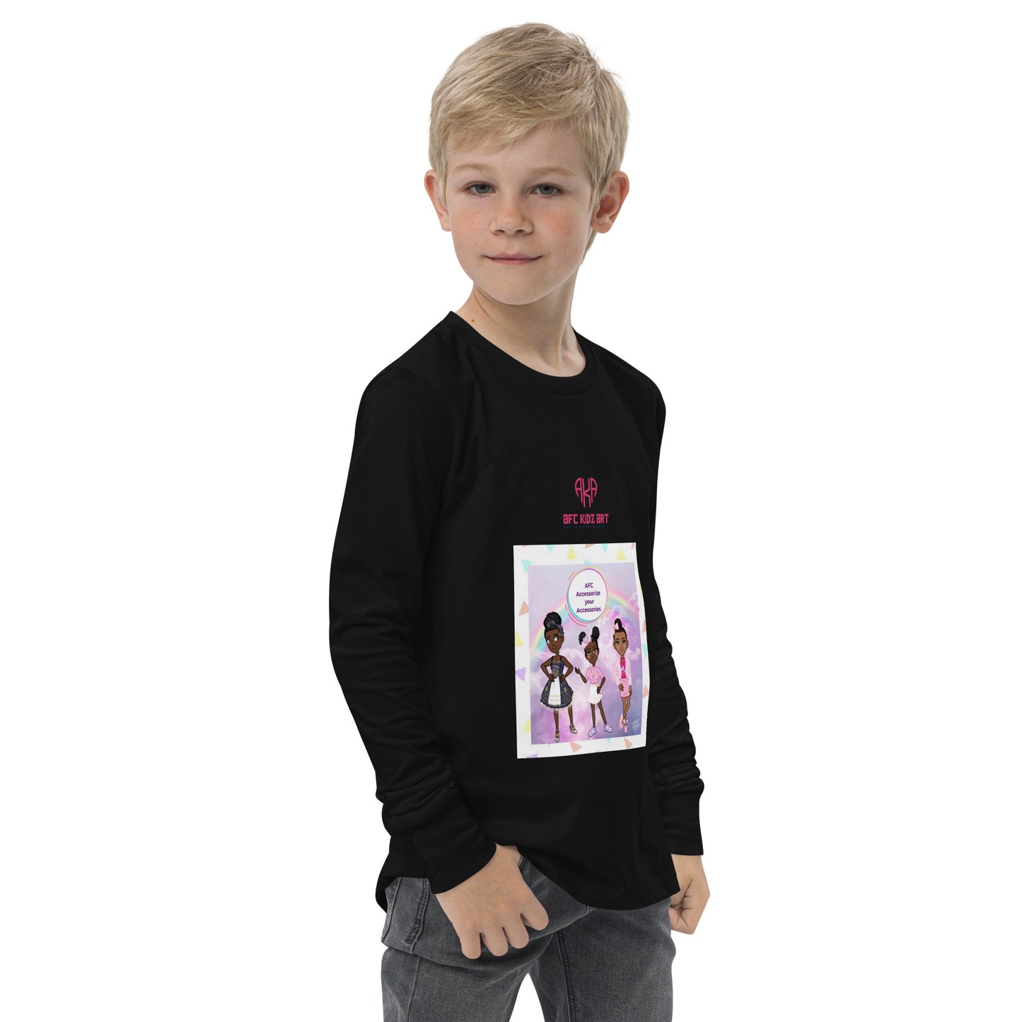 AFC Kidz Art™ Presents AYA™ Limited Edition Youth long sleeve tee