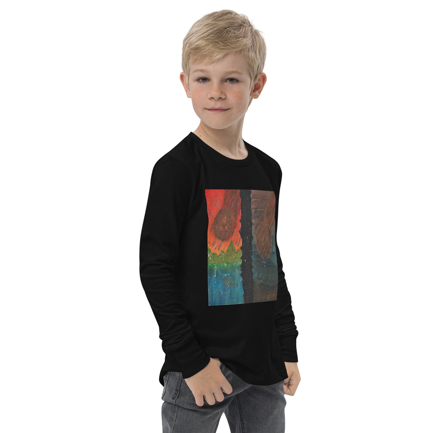 Astroverse By Amira AF Youth long sleeve tee