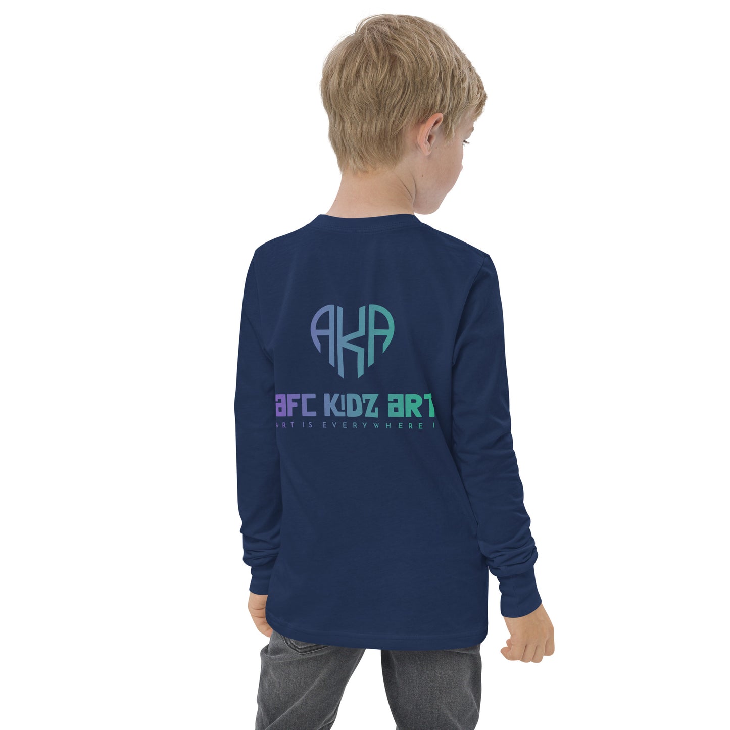 Astroverse By Amira AF Youth long sleeve tee