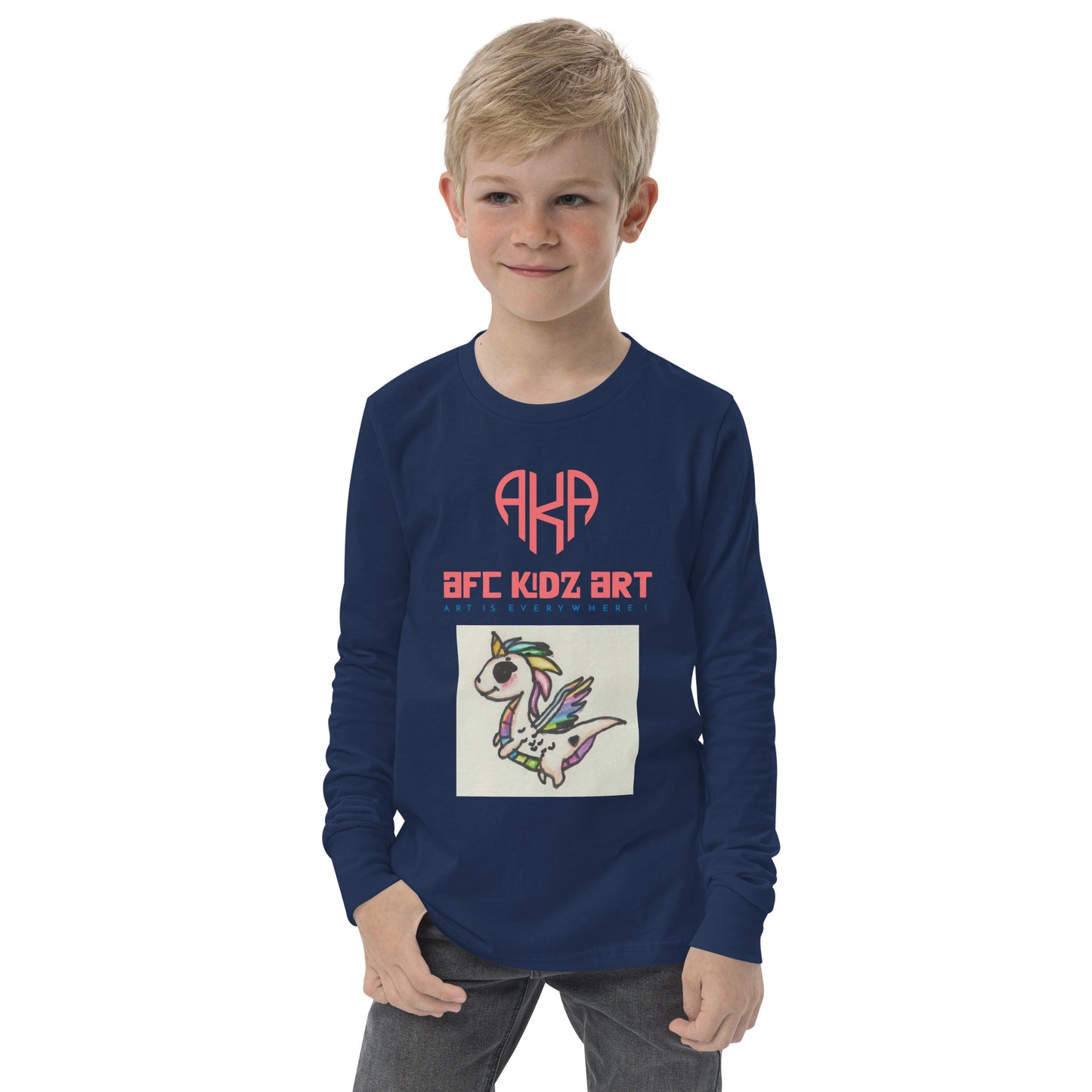 AKA™ SANJ™ Flamer Youth long sleeve tee