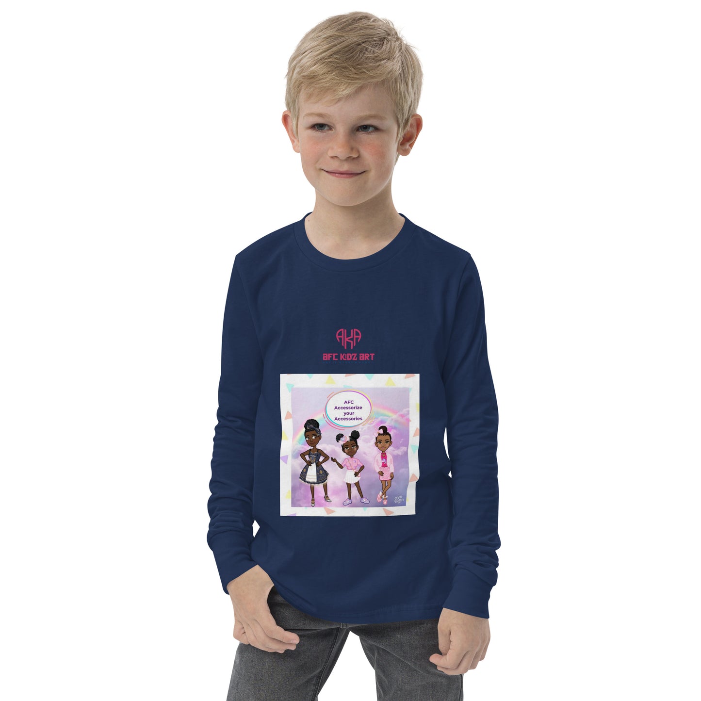 AFC Kidz Art™ Presents AYA™ Limited Edition Youth long sleeve tee