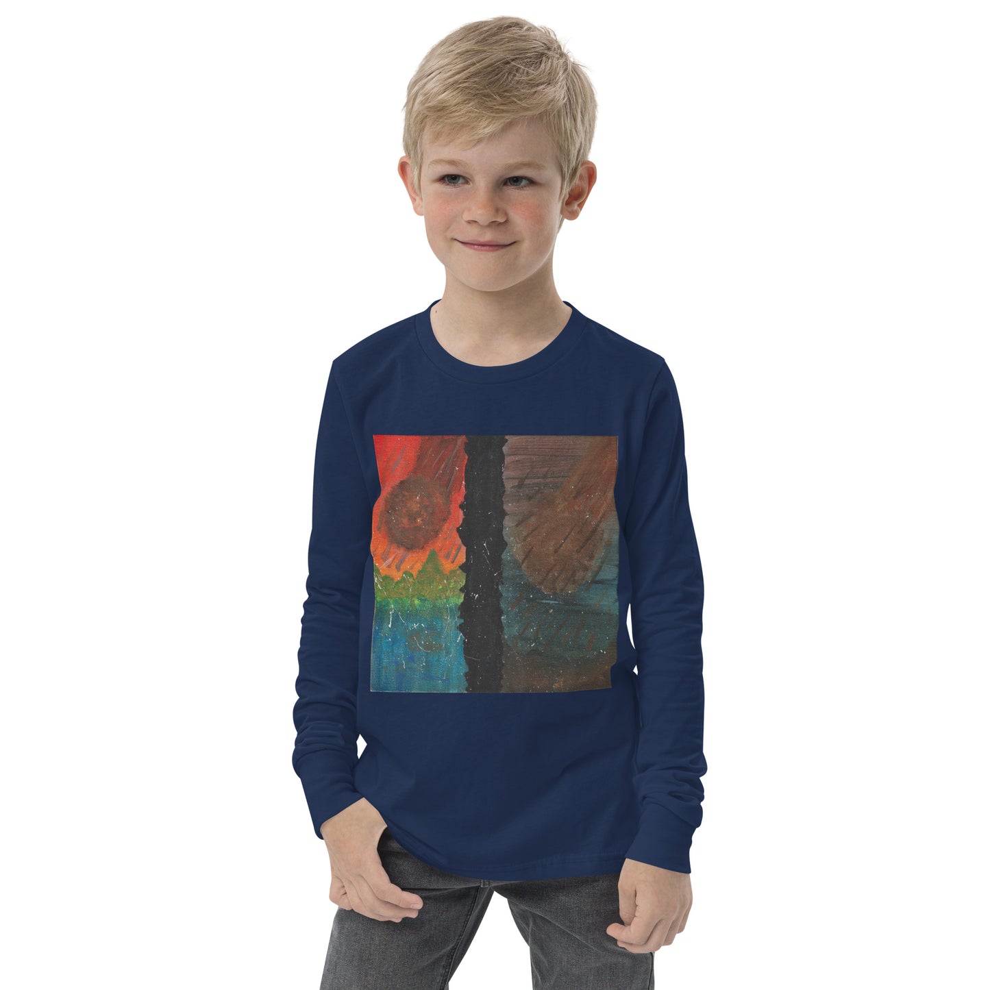 Astroverse By Amira AF Youth long sleeve tee