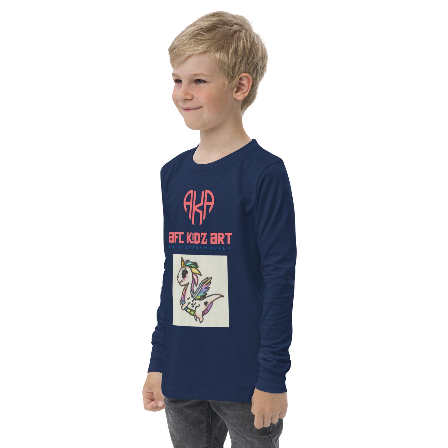 AKA™ SANJ™ Flamer Youth long sleeve tee