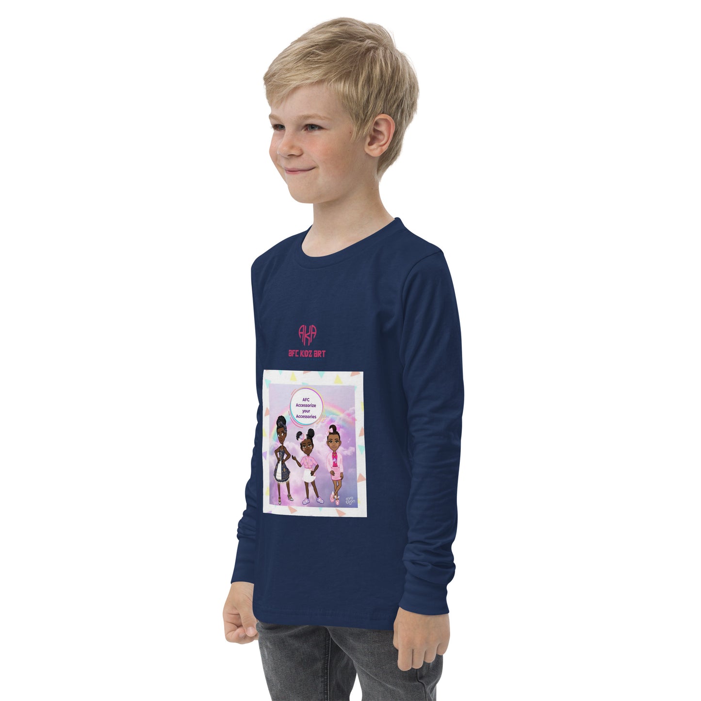 AFC Kidz Art™ Presents AYA™ Limited Edition Youth long sleeve tee