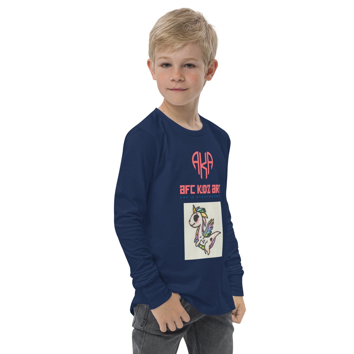 AKA™ SANJ™ Flamer Youth long sleeve tee