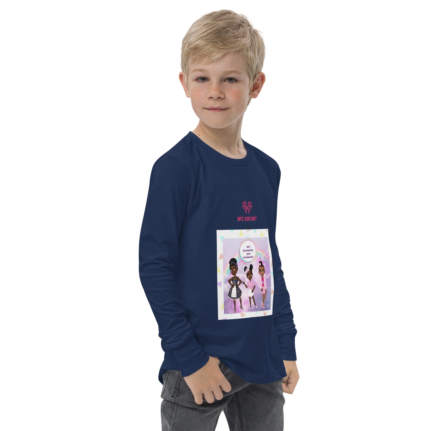 AFC Kidz Art™ Presents AYA™ Limited Edition Youth long sleeve tee