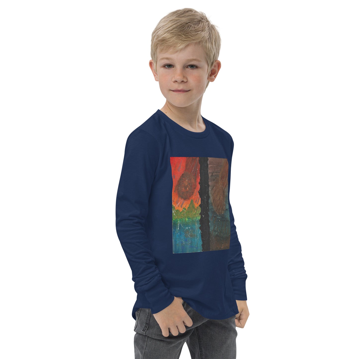 Astroverse By Amira AF Youth long sleeve tee
