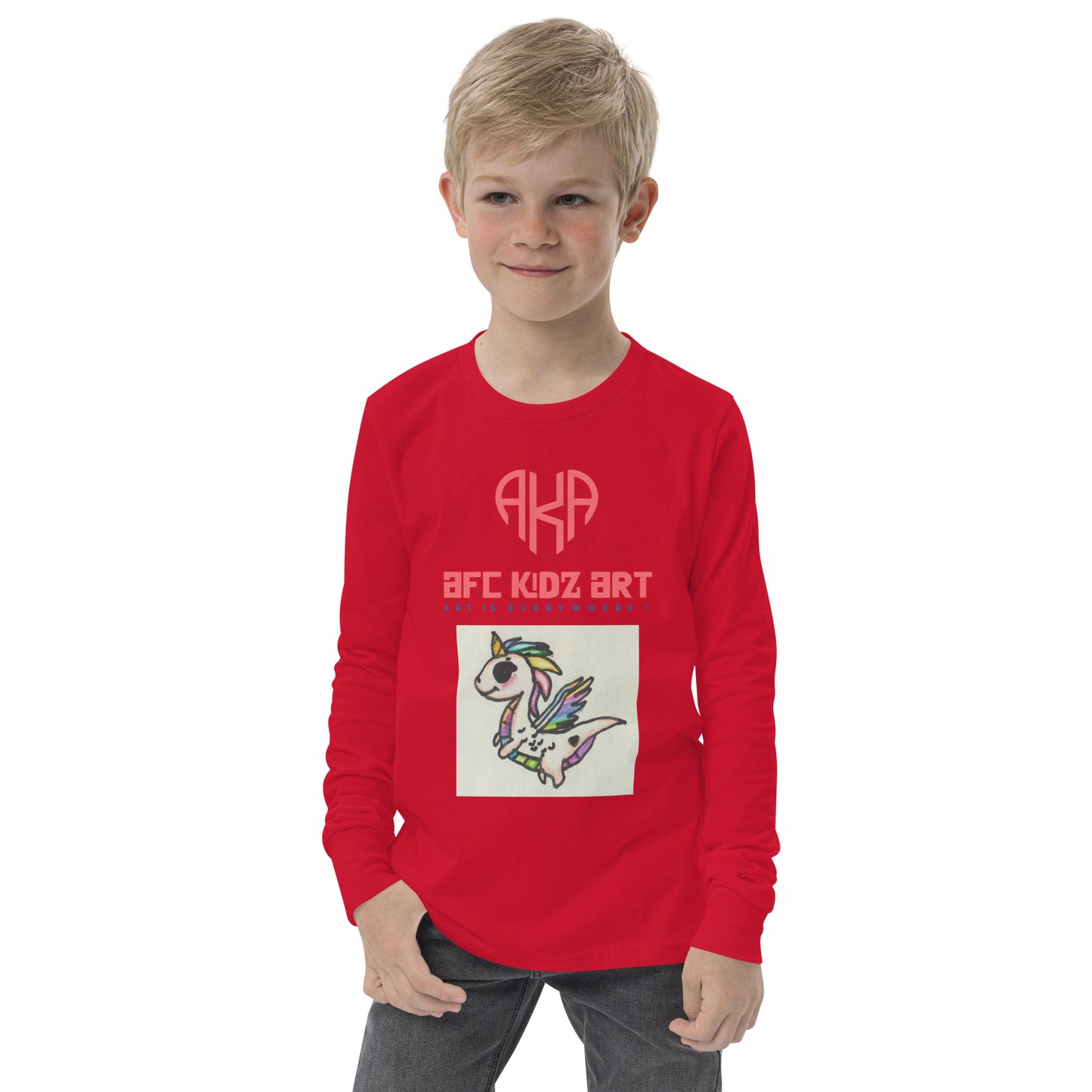 AKA™ SANJ™ Flamer Youth long sleeve tee