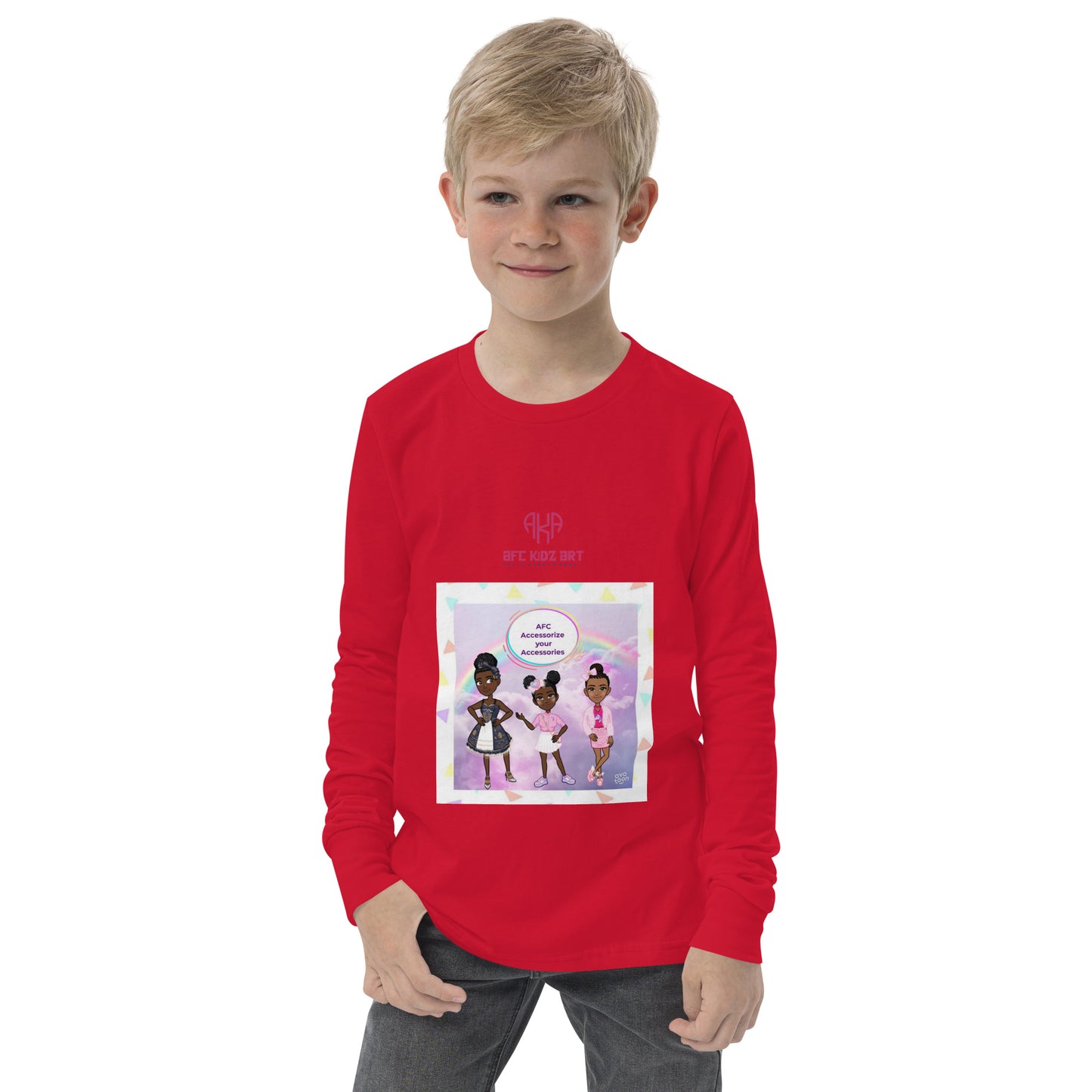 AFC Kidz Art™ Presents AYA™ Limited Edition Youth long sleeve tee