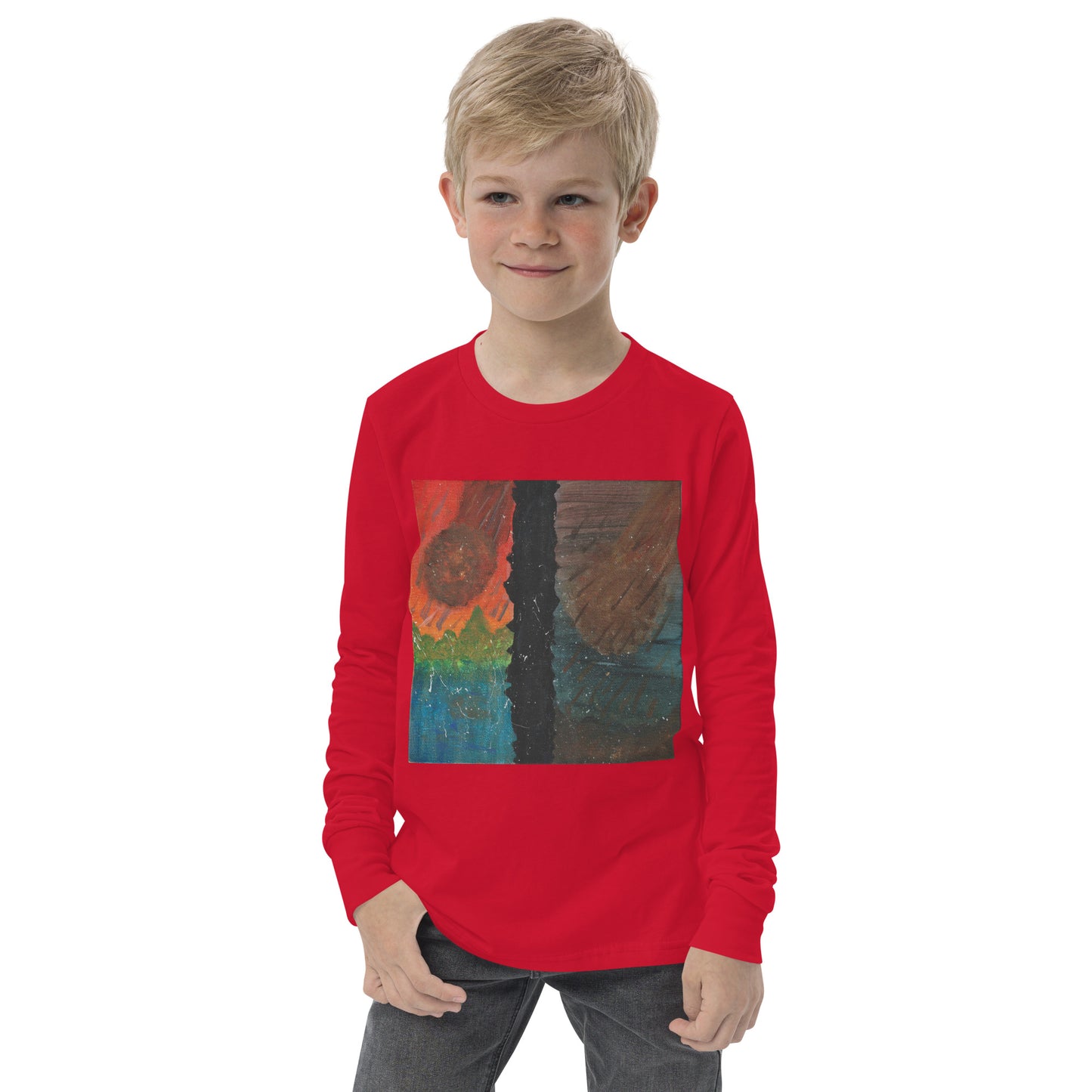 Astroverse By Amira AF Youth long sleeve tee