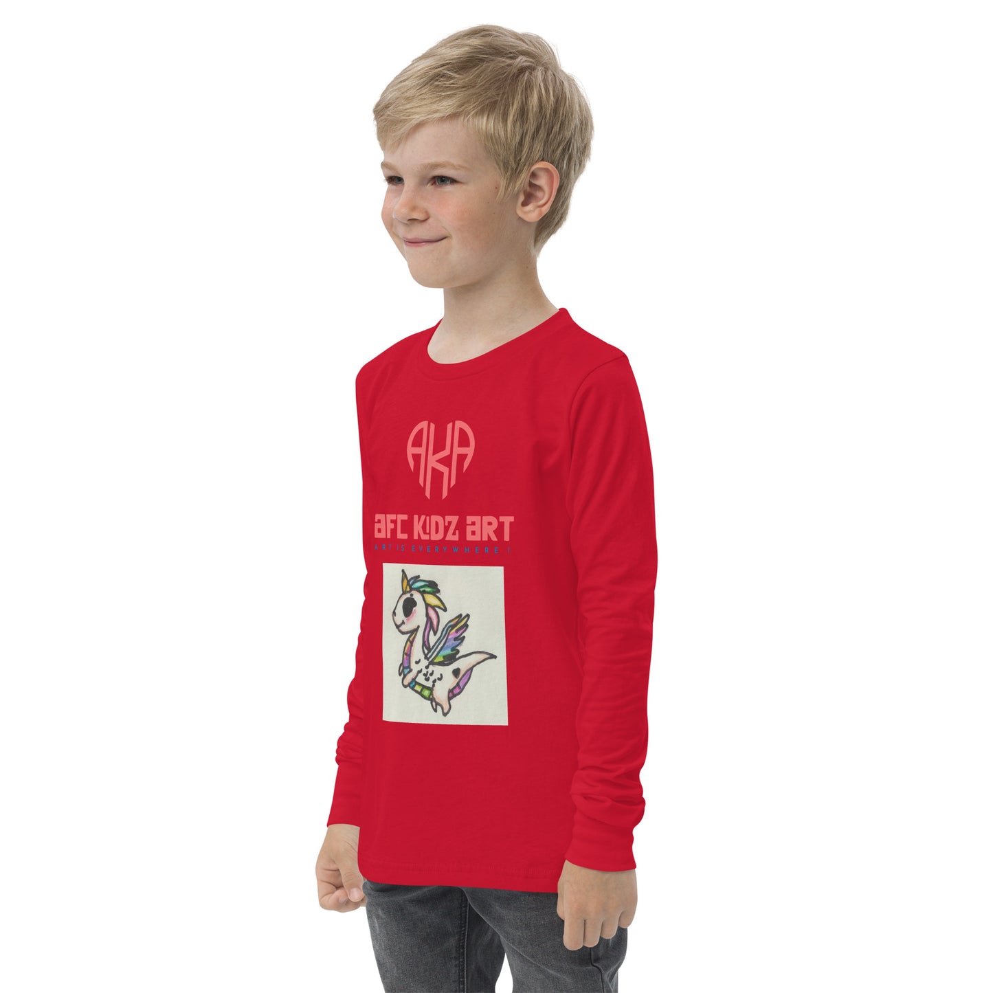 AKA™ SANJ™ Flamer Youth long sleeve tee
