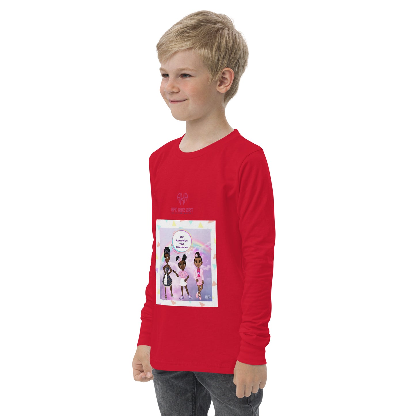 AFC Kidz Art™ Presents AYA™ Limited Edition Youth long sleeve tee