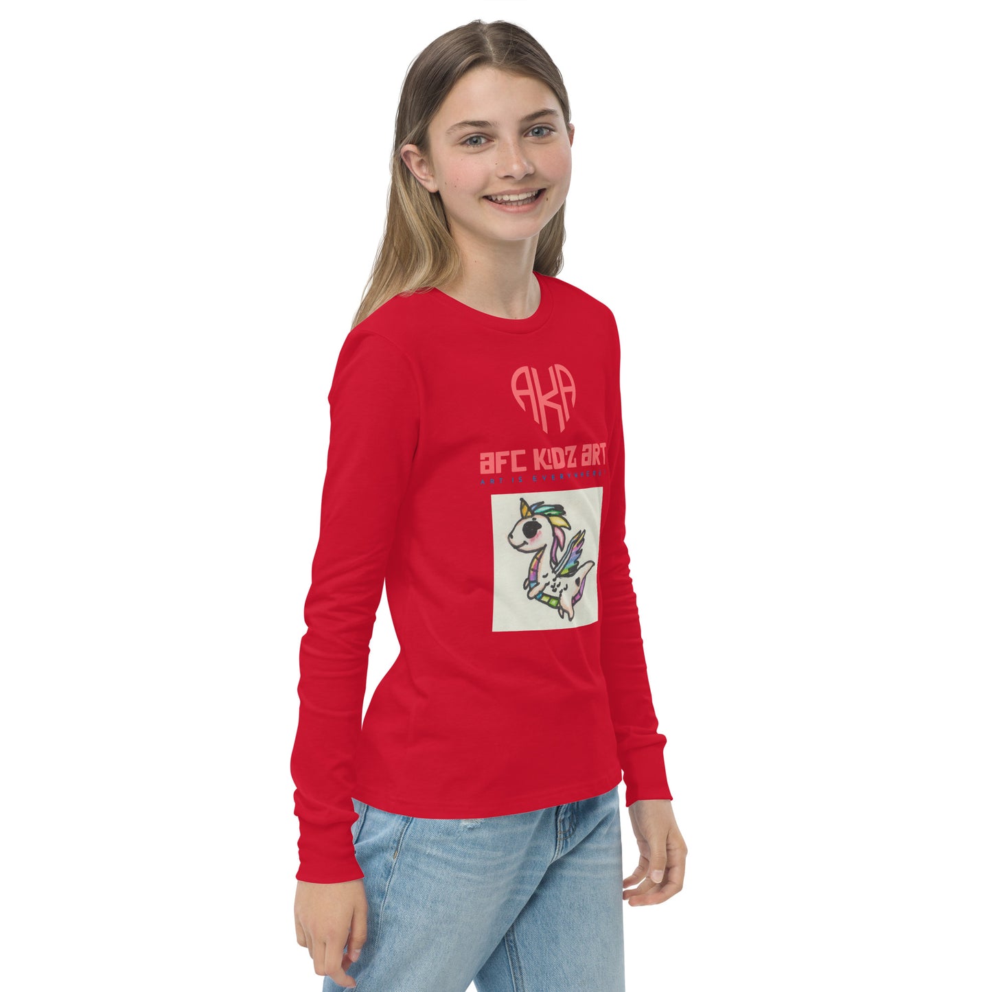AKA™ SANJ™ Flamer Youth long sleeve tee