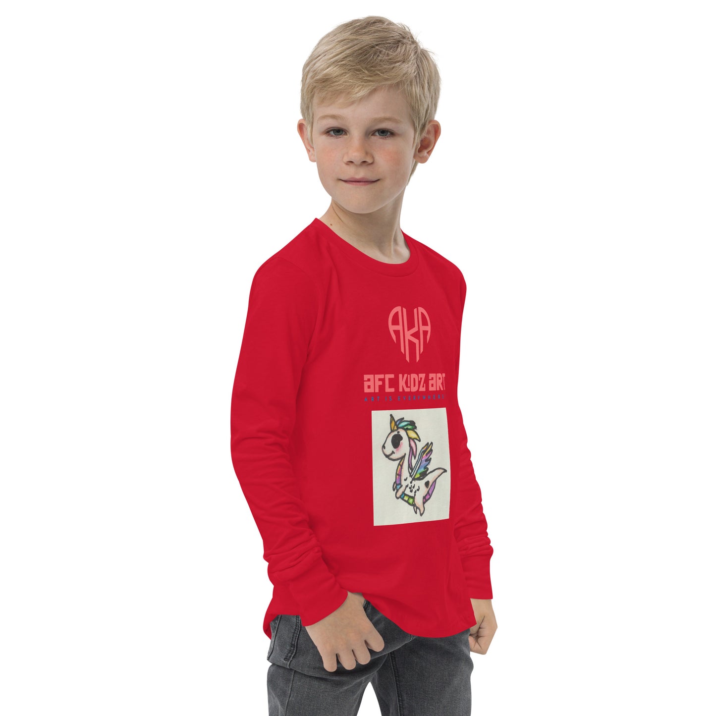 AKA™ SANJ™ Flamer Youth long sleeve tee