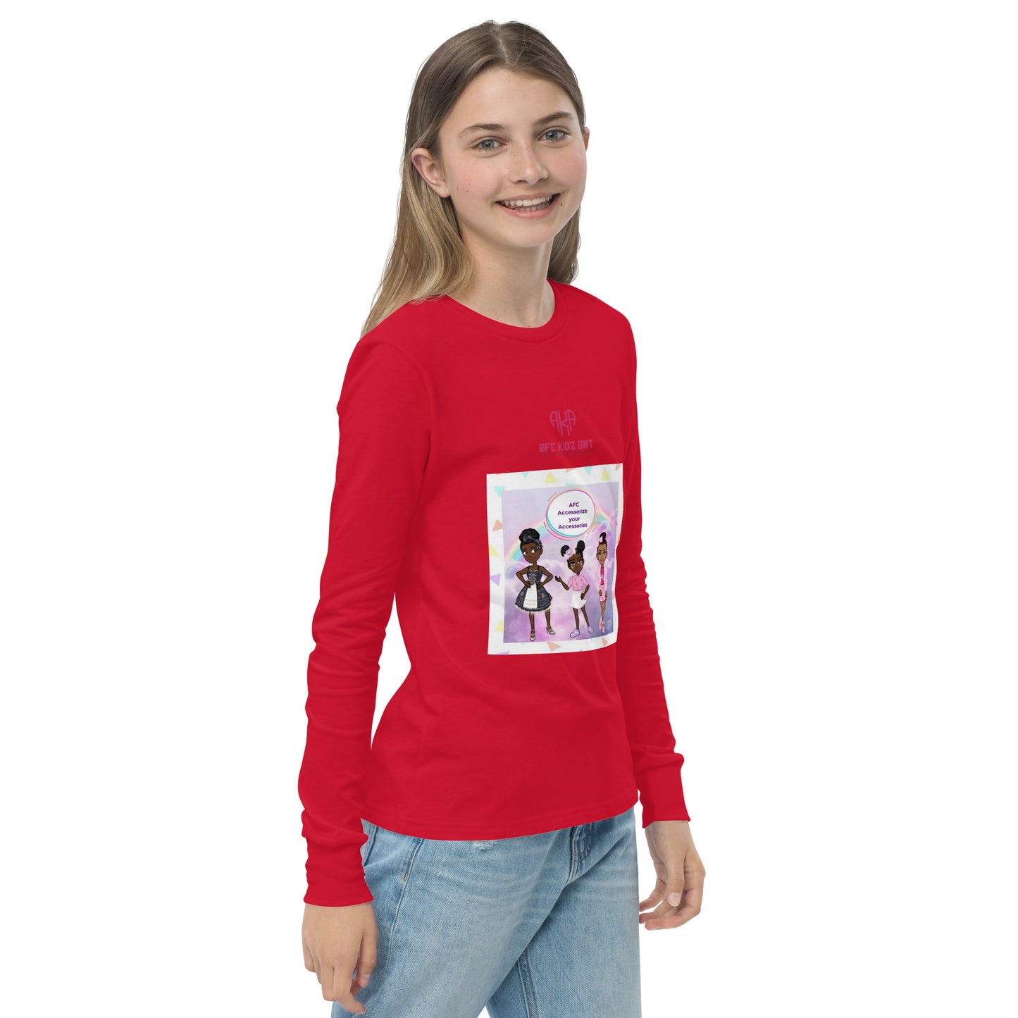 AFC Kidz Art™ Presents AYA™ Limited Edition Youth long sleeve tee