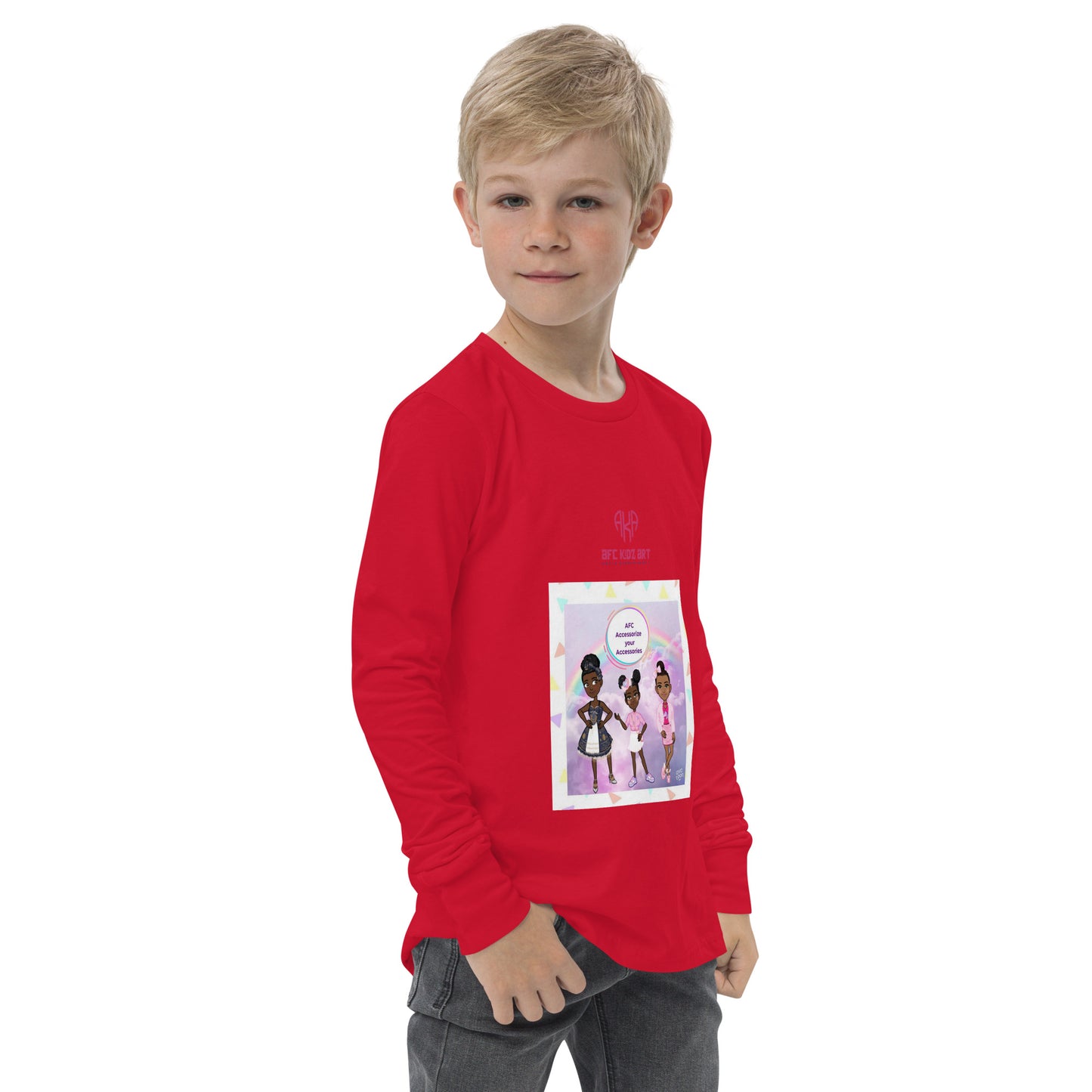 AFC Kidz Art™ Presents AYA™ Limited Edition Youth long sleeve tee