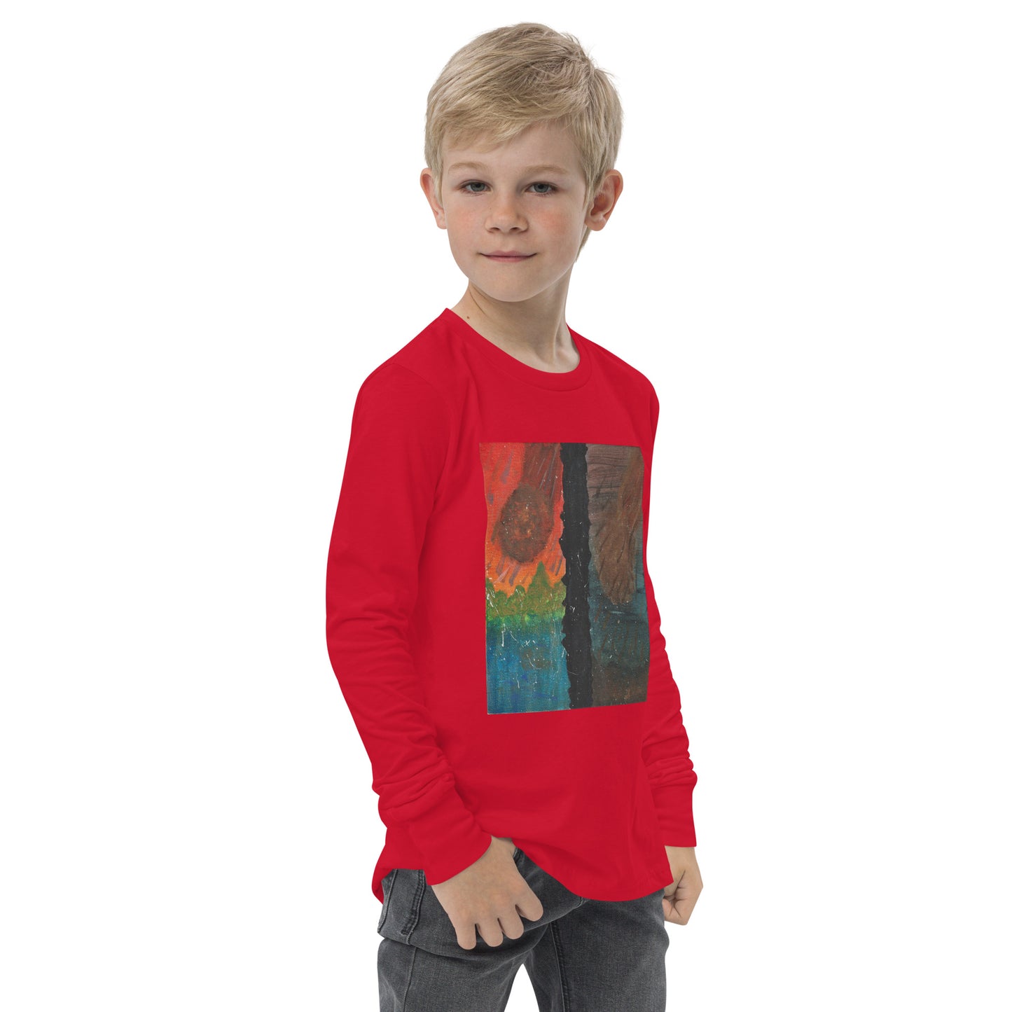 Astroverse By Amira AF Youth long sleeve tee