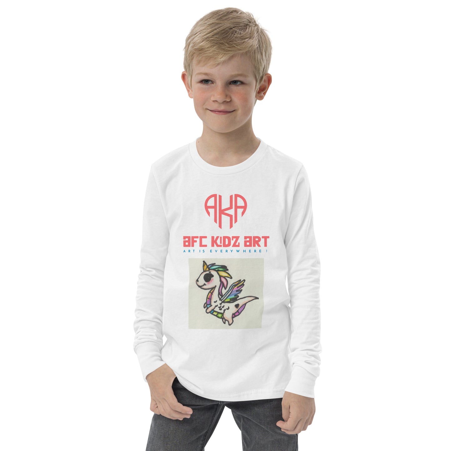 AKA™ SANJ™ Flamer Youth long sleeve tee