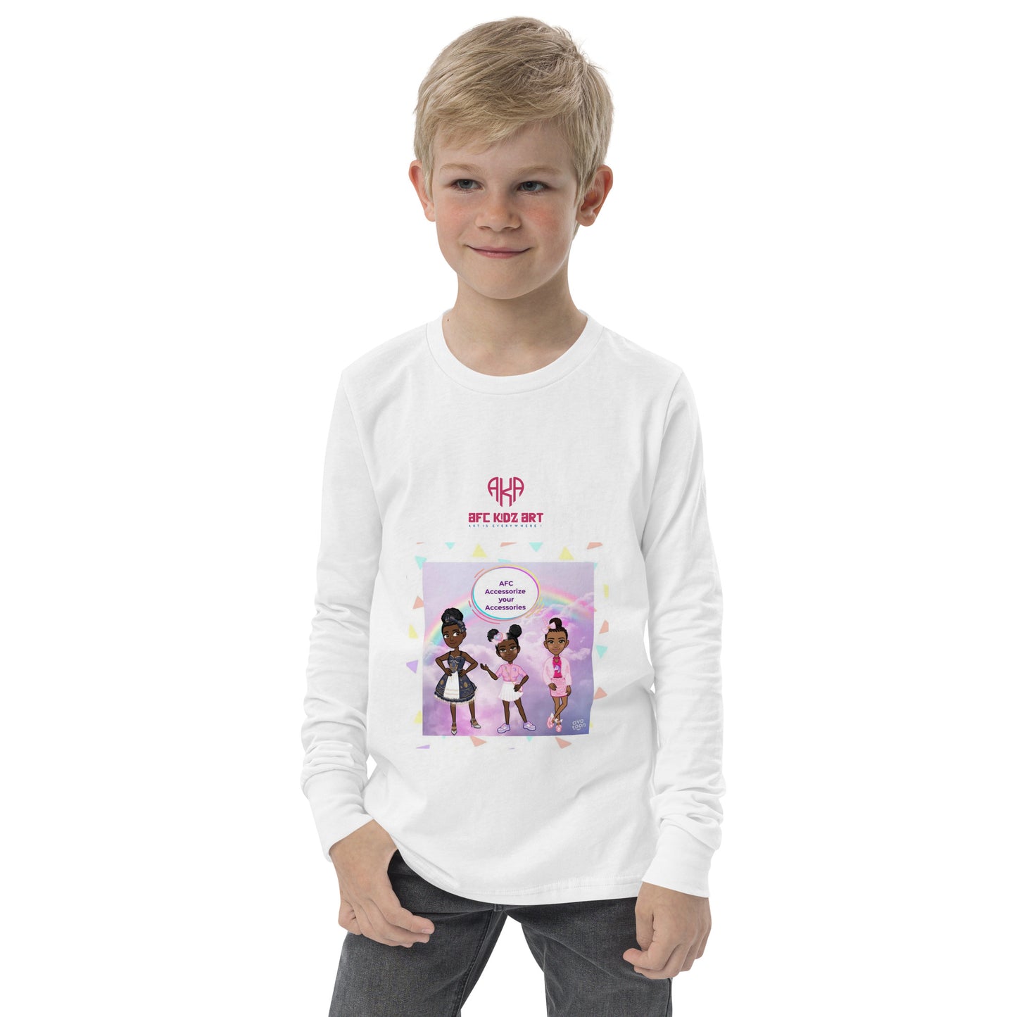 AFC Kidz Art™ Presents AYA™ Limited Edition Youth long sleeve tee