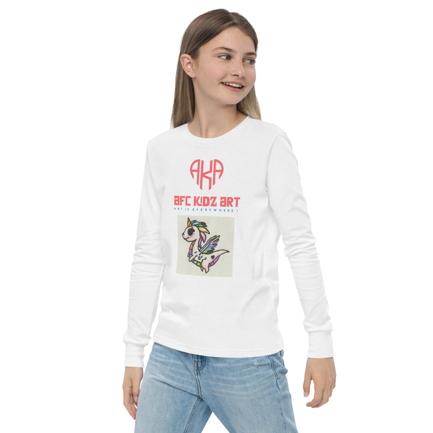 AKA™ SANJ™ Flamer Youth long sleeve tee
