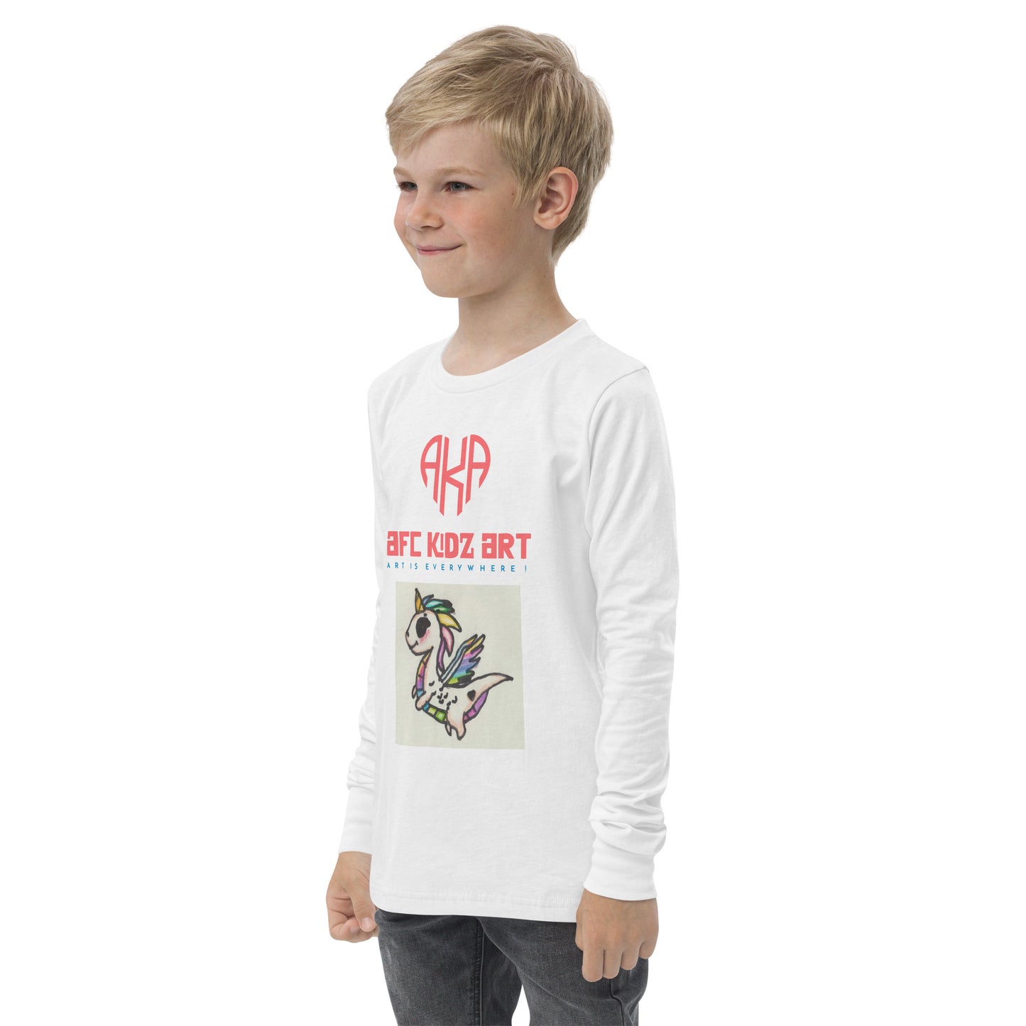 AKA™ SANJ™ Flamer Youth long sleeve tee