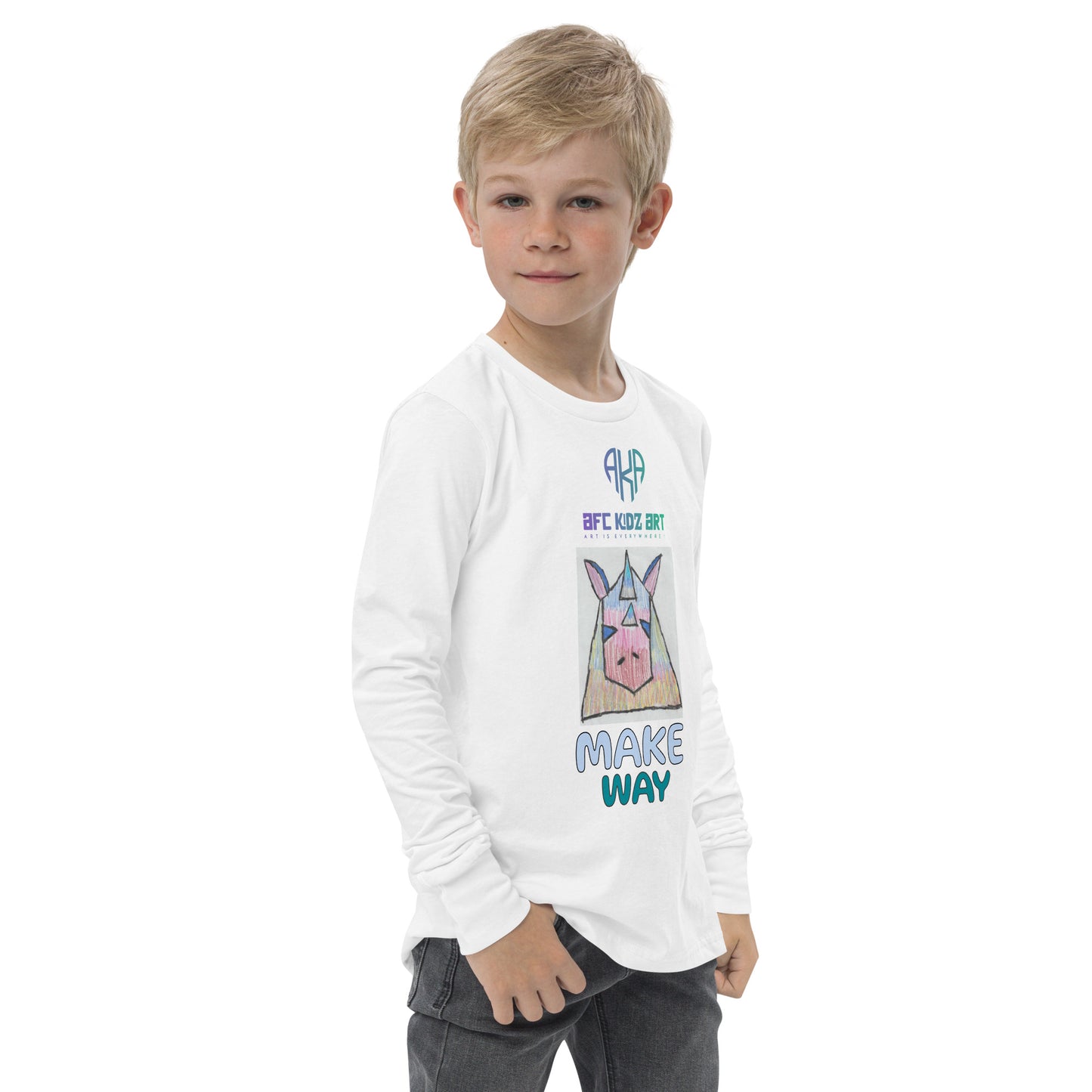 AKA™ SANJ™ Uni Rhino Youth long sleeve tee