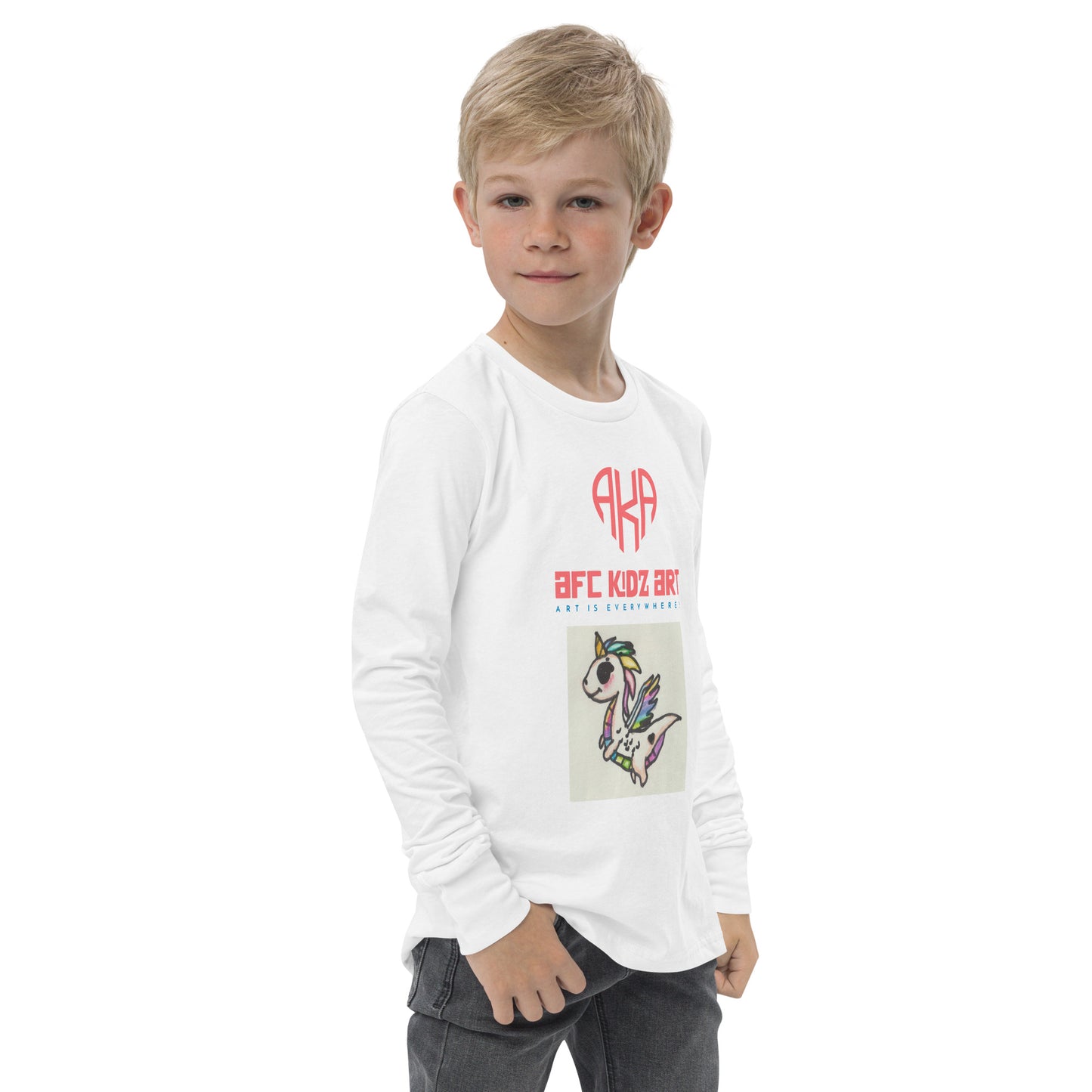 AKA™ SANJ™ Flamer Youth long sleeve tee