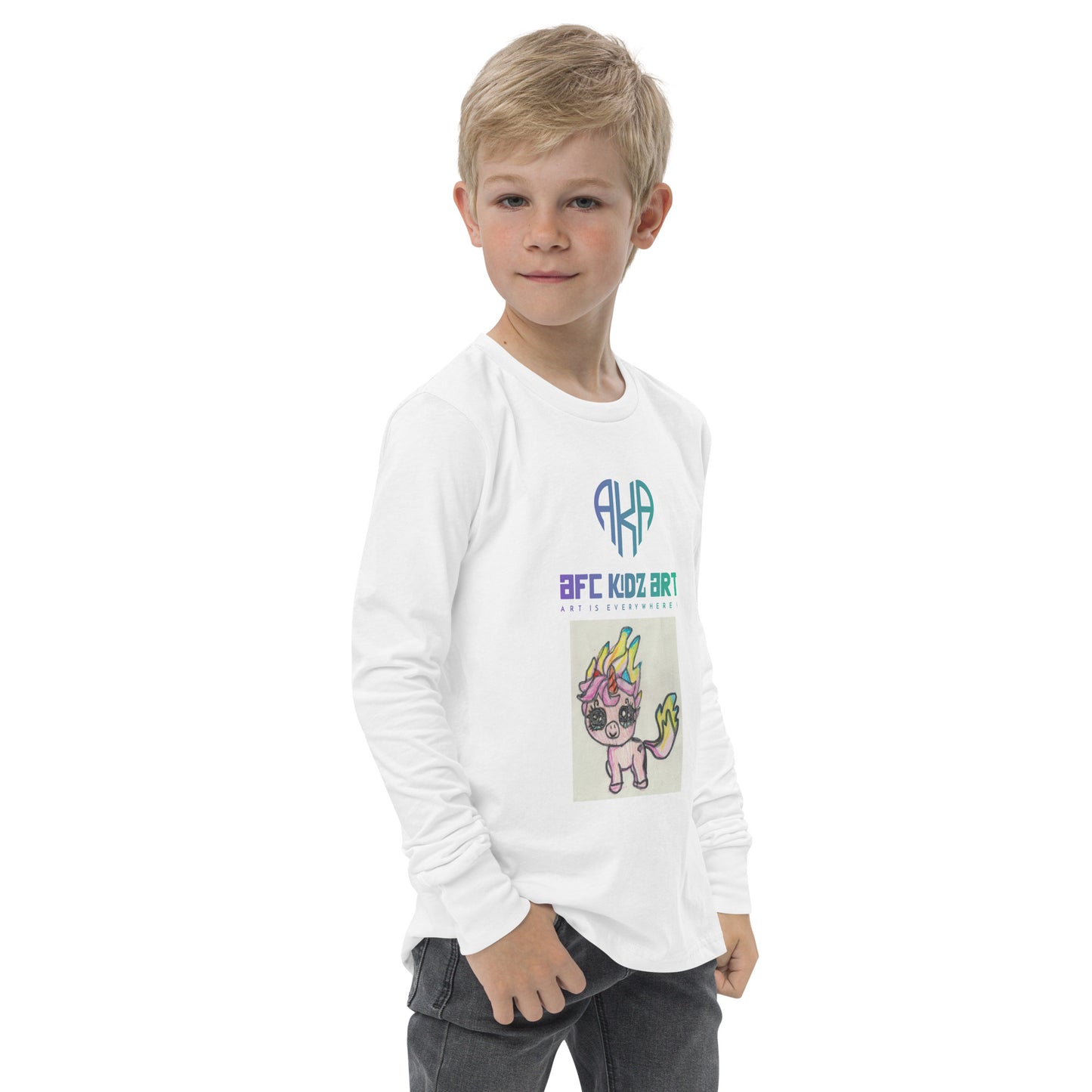 AKA™ SANJ™ Flamer Youth long sleeve tee