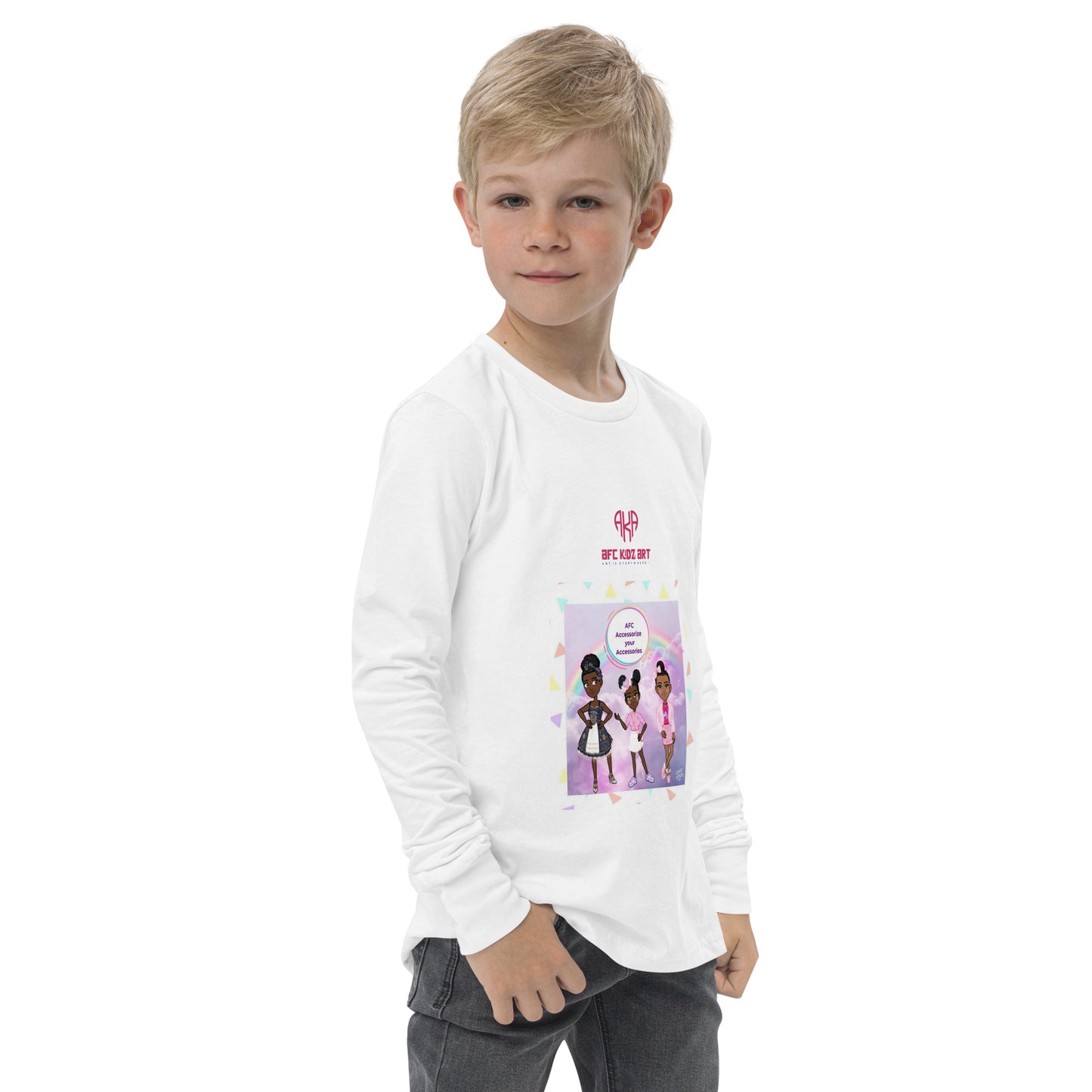 AFC Kidz Art™ Presents AYA™ Limited Edition Youth long sleeve tee
