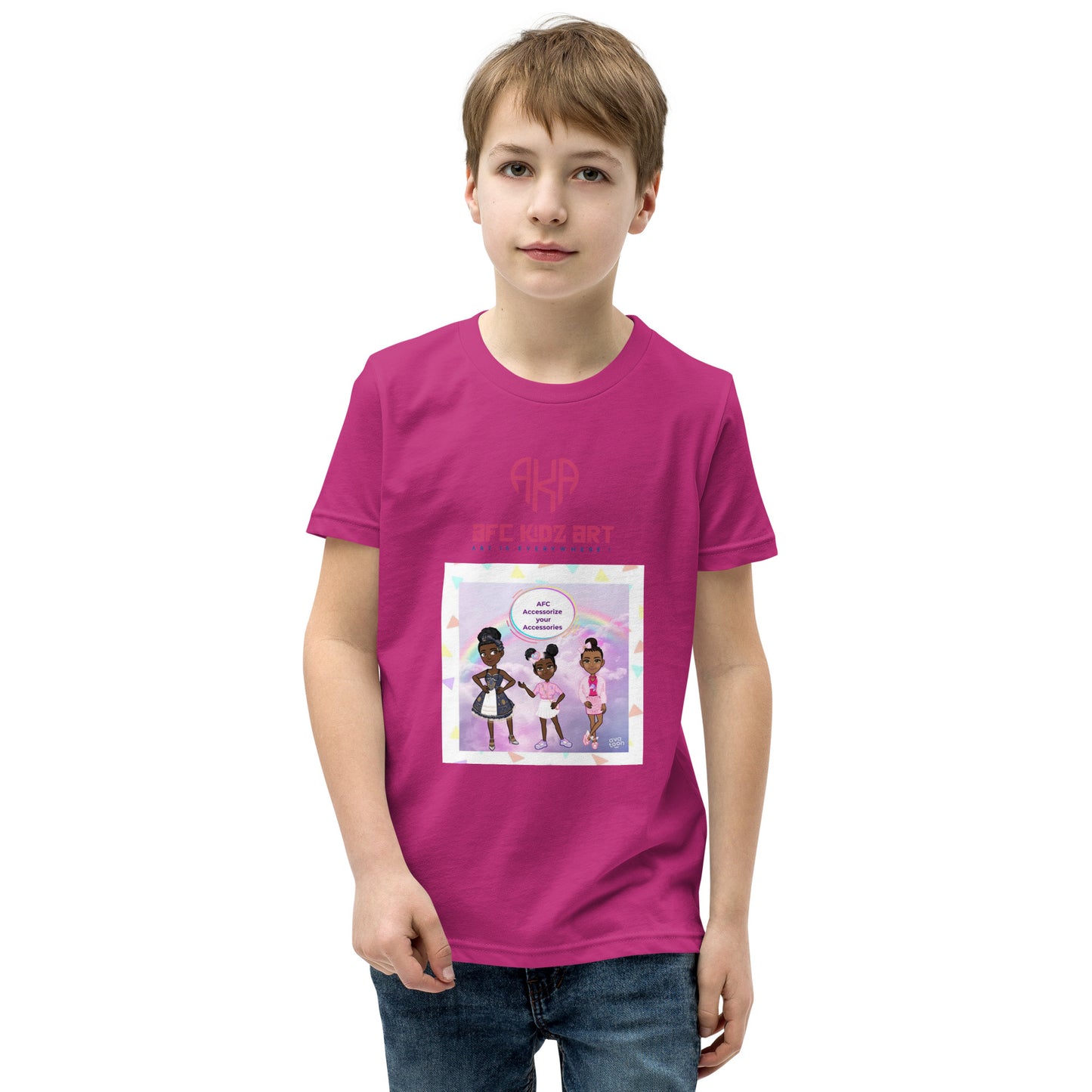 AFC Kidz Art™ Presents AYA™ Limited Edition Youth Short Sleeve T-Shirt