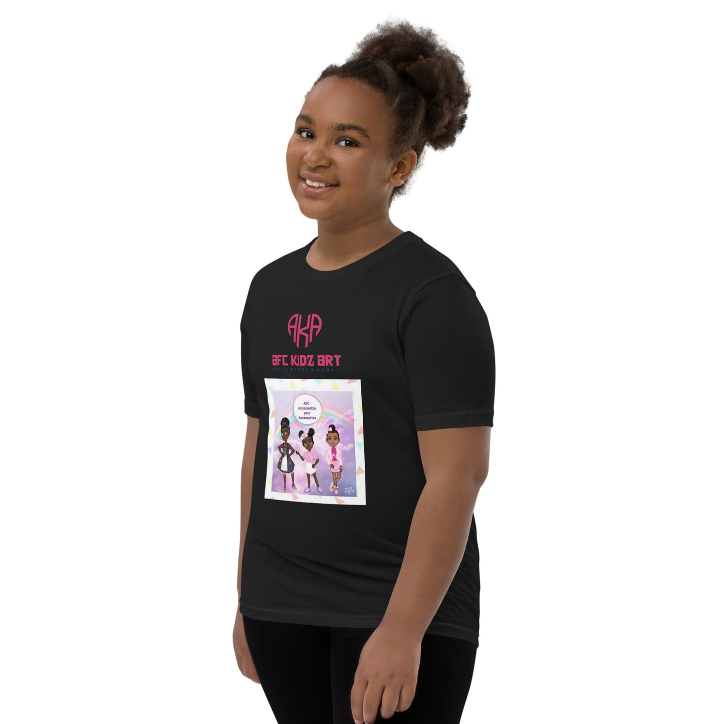 AFC Kidz Art™ Presents AYA™ Limited Edition Youth Short Sleeve T-Shirt
