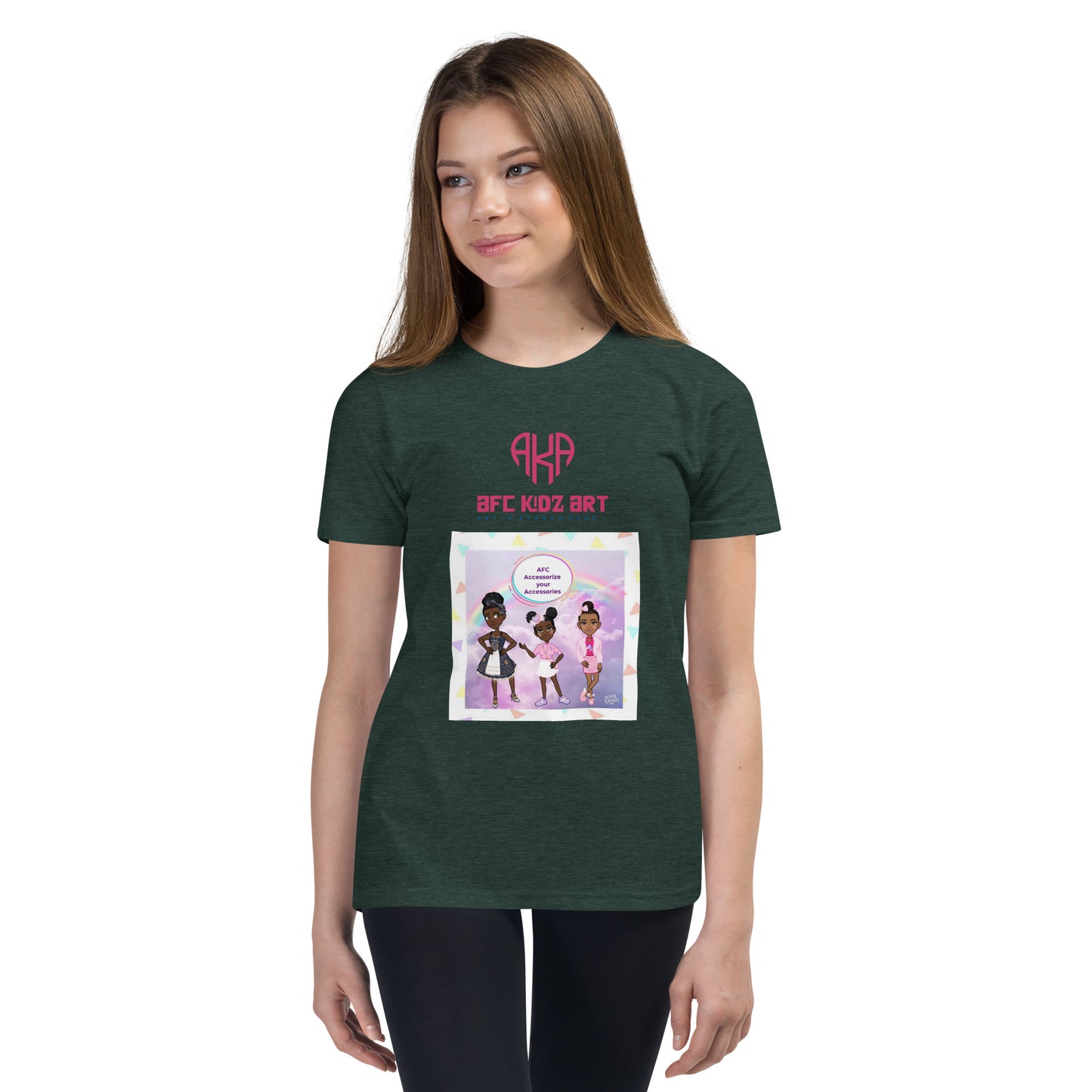 AFC Kidz Art™ Presents AYA™ Limited Edition Youth Short Sleeve T-Shirt