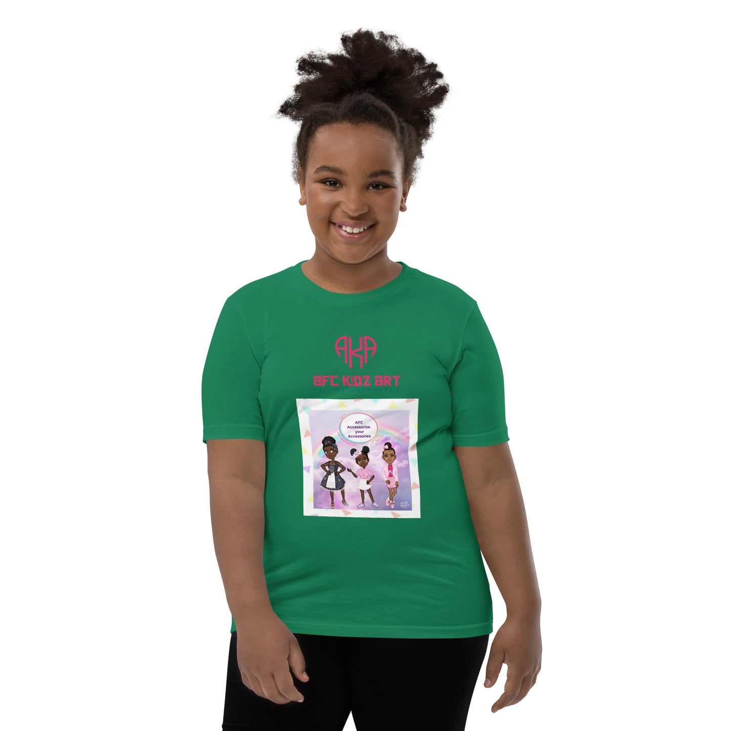 AFC Kidz Art™ Presents AYA™ Limited Edition Youth Short Sleeve T-Shirt