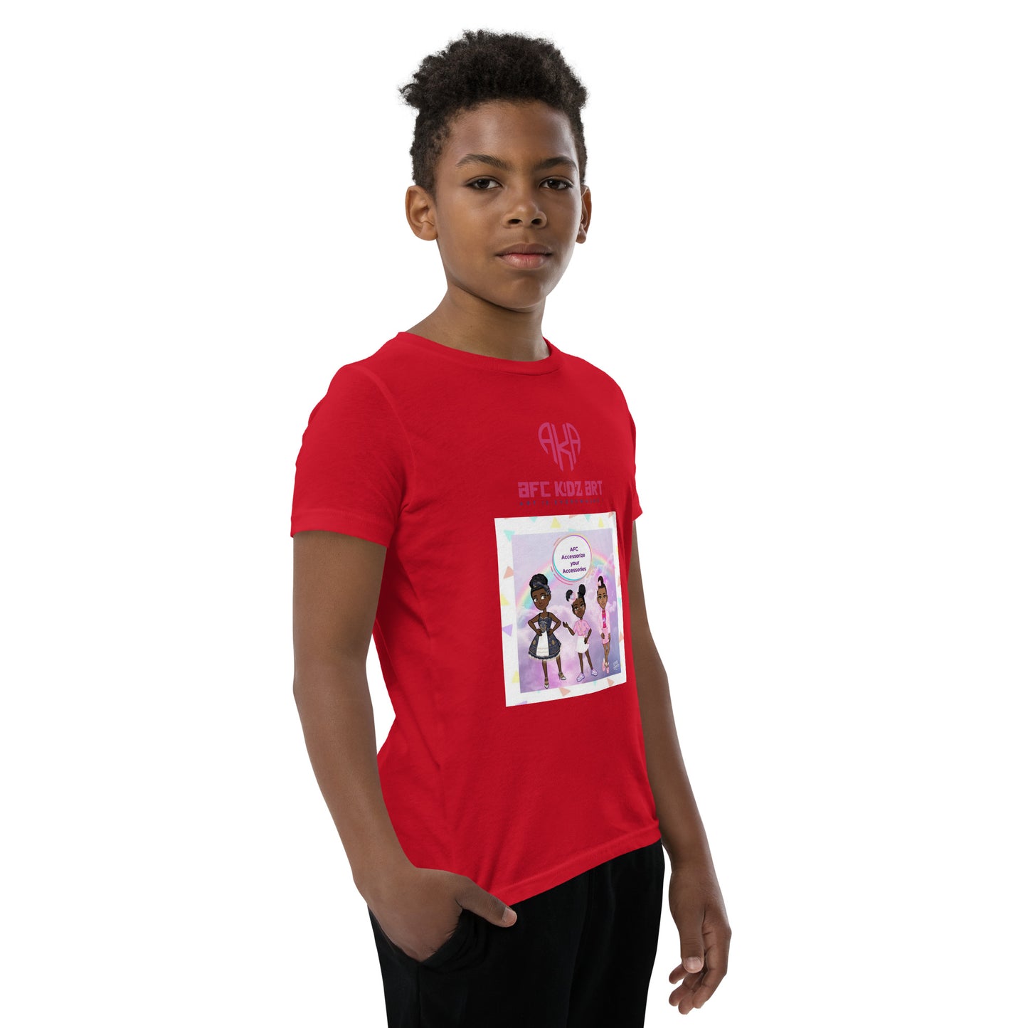AFC Kidz Art™ Presents AYA™ Limited Edition Youth Short Sleeve T-Shirt